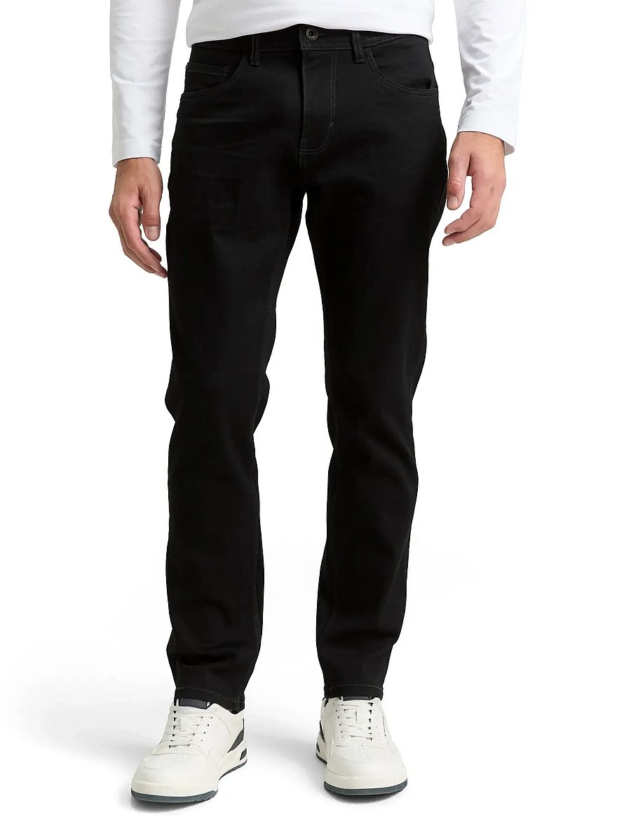 Tom Tailor - TTJOSH REGULAR - klassikalised teksad - black denim - 3