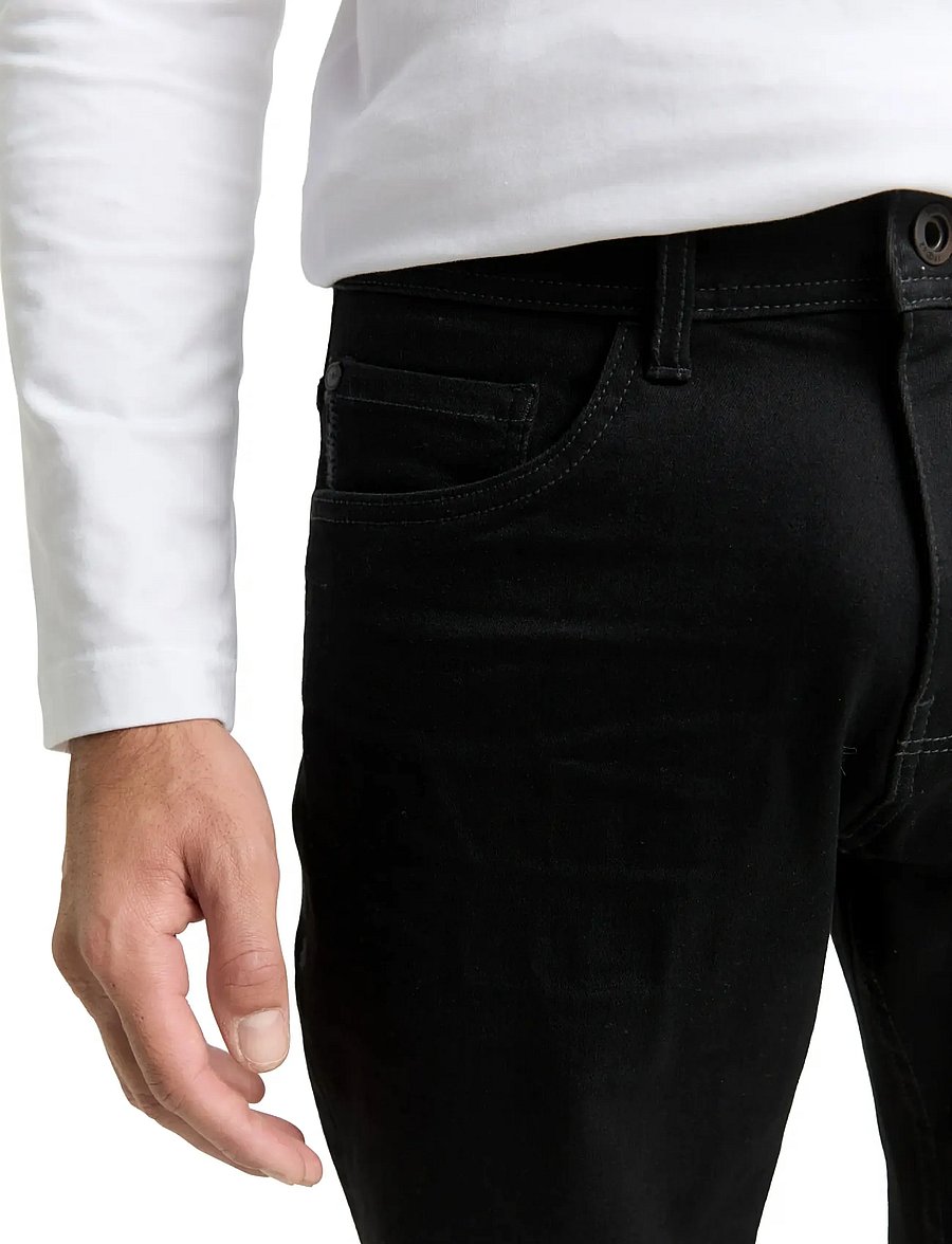 Tom Tailor - TTJOSH REGULAR - regular jeans - black denim - 4