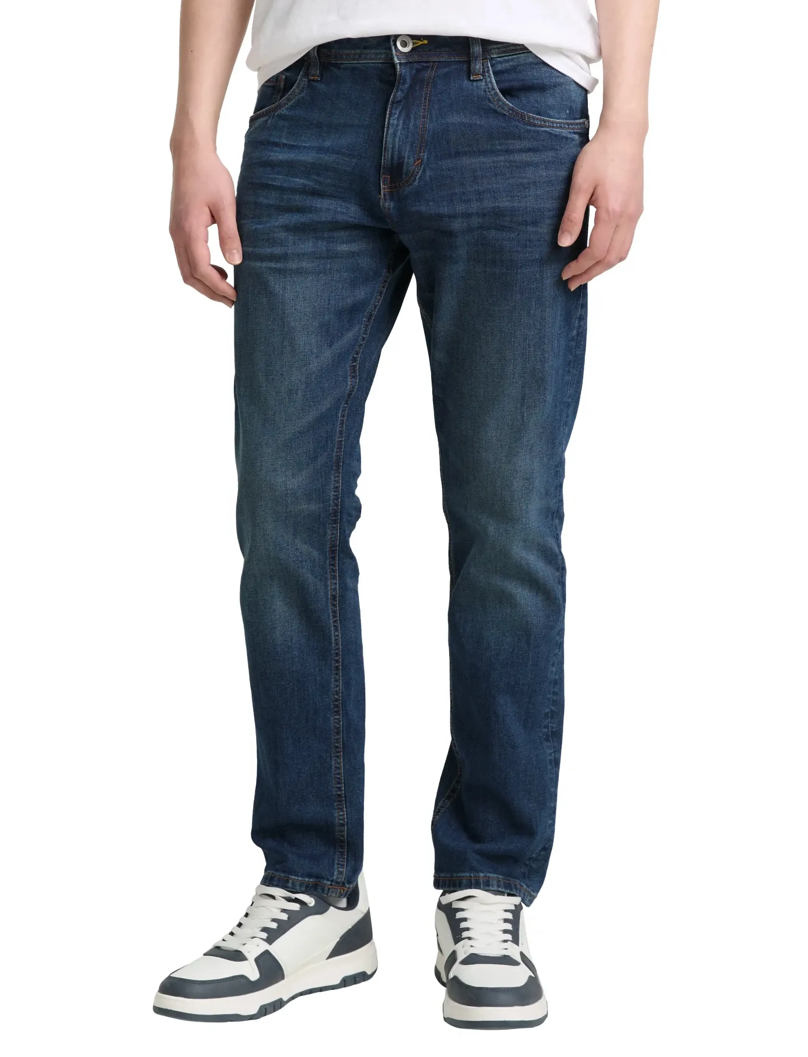 Tom Tailor - TTJOSH REGULAR - regular jeans - mid stone wash denim - 3