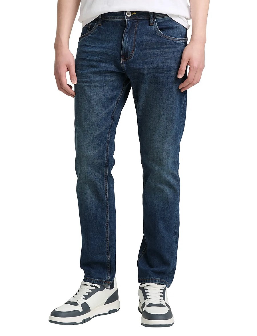 Tom Tailor - TTJOSH REGULAR - regular jeans - mid stone wash denim - 4