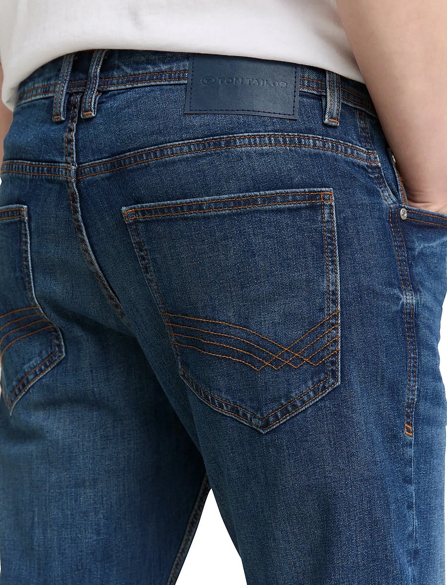Tom Tailor - TTJOSH REGULAR - regular jeans - mid stone wash denim - 5