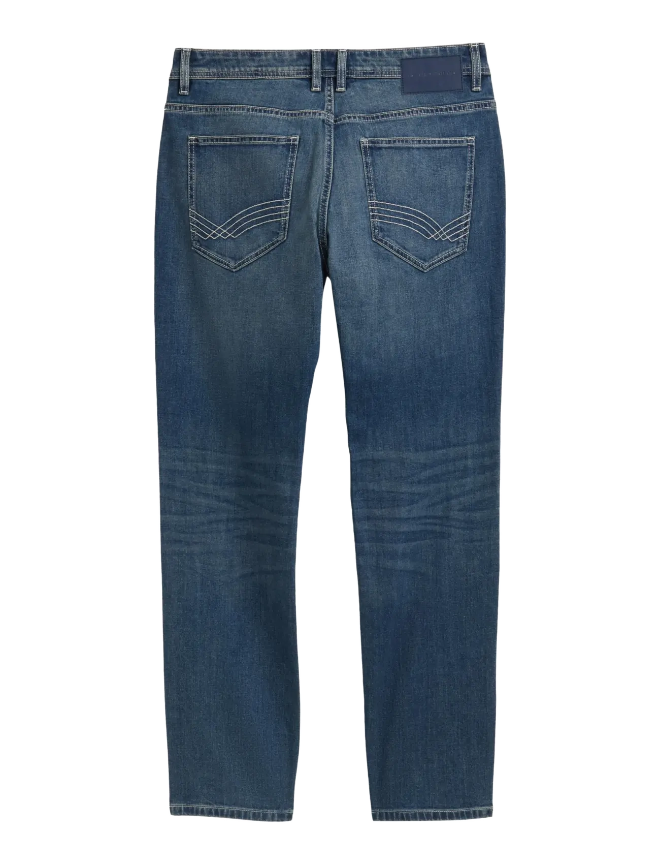 Tom Tailor - TTMARVIN STRAIGHT - trousers & jeans - used mid stone blue denim - 2