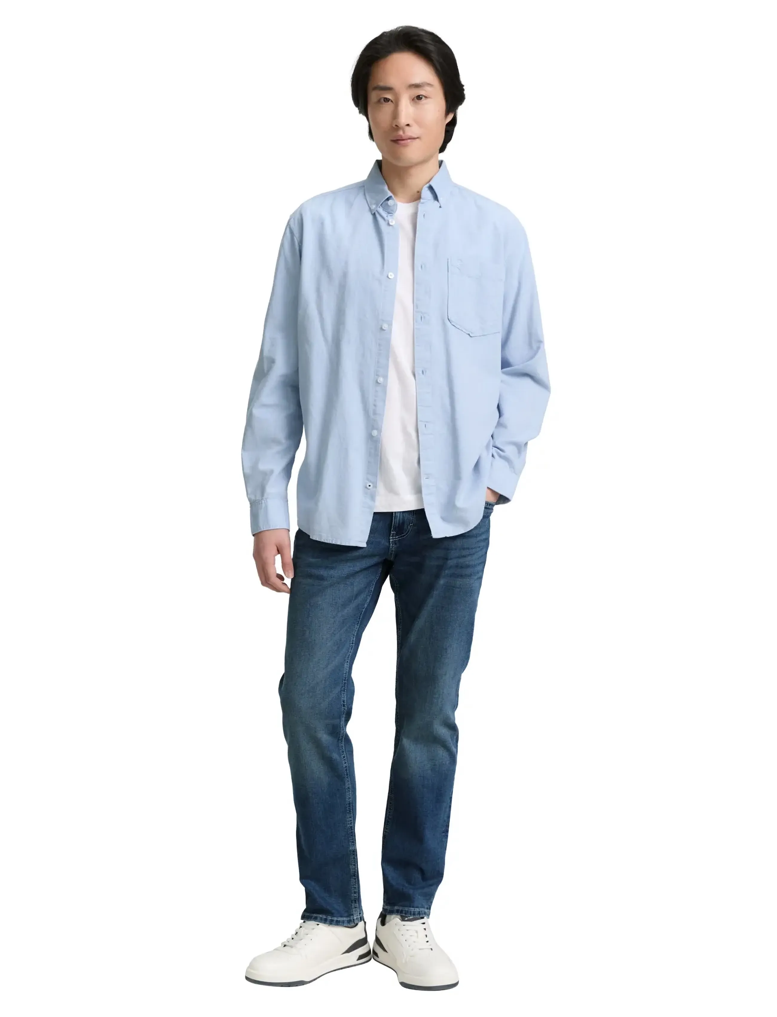 Tom Tailor Ttmarvin Straight, 32 x 32, Jeans, Blau - Regular, Männerswear