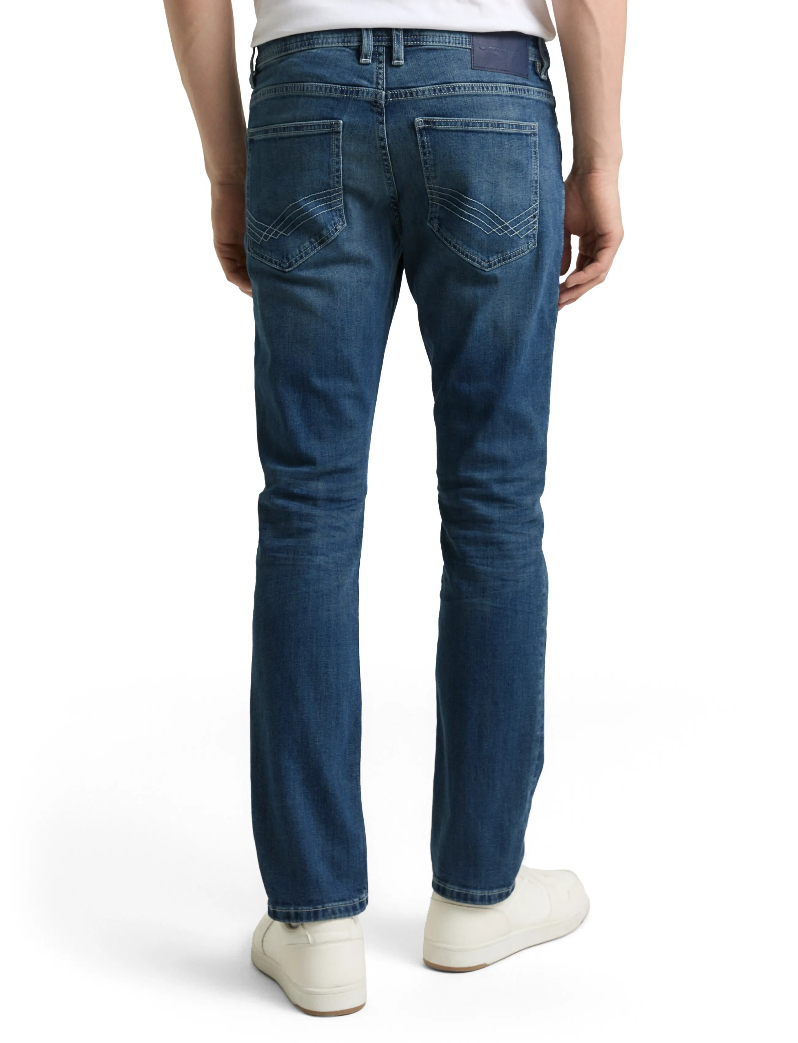 Tom Tailor - TTMARVIN STRAIGHT - klassikalised teksad - used mid stone blue denim - 3