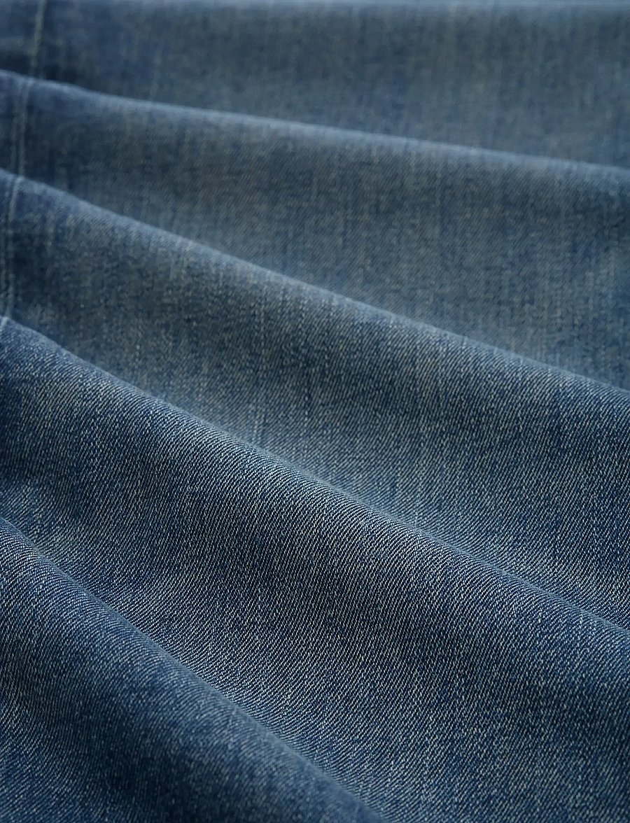 Tom Tailor - TTMARVIN STRAIGHT - regular piegriezuma džinsi - used mid stone blue denim - 5