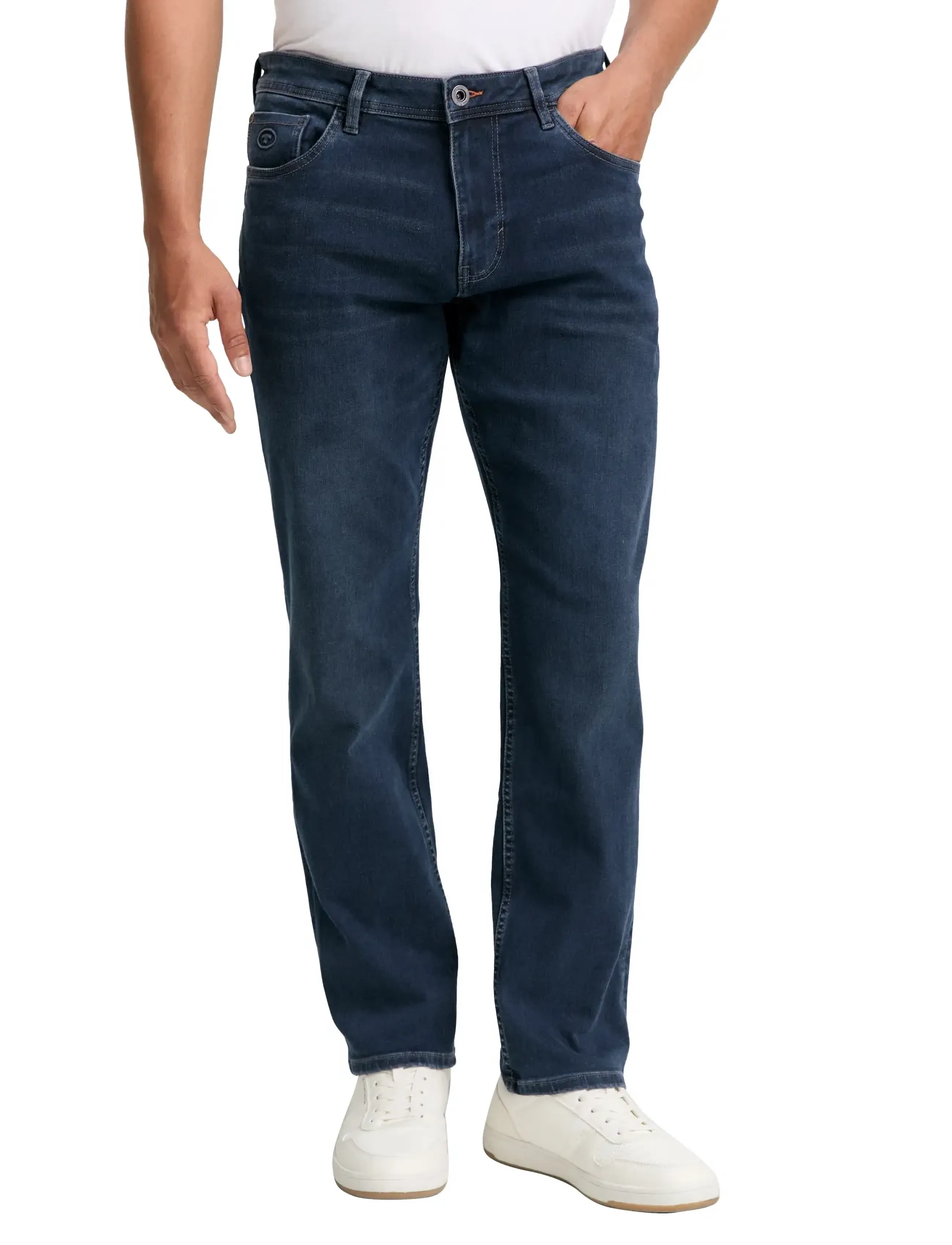 Tom Tailor - TTMARVIN STRAIGHT - bukser & jeans - dark stone blue black denim - 3
