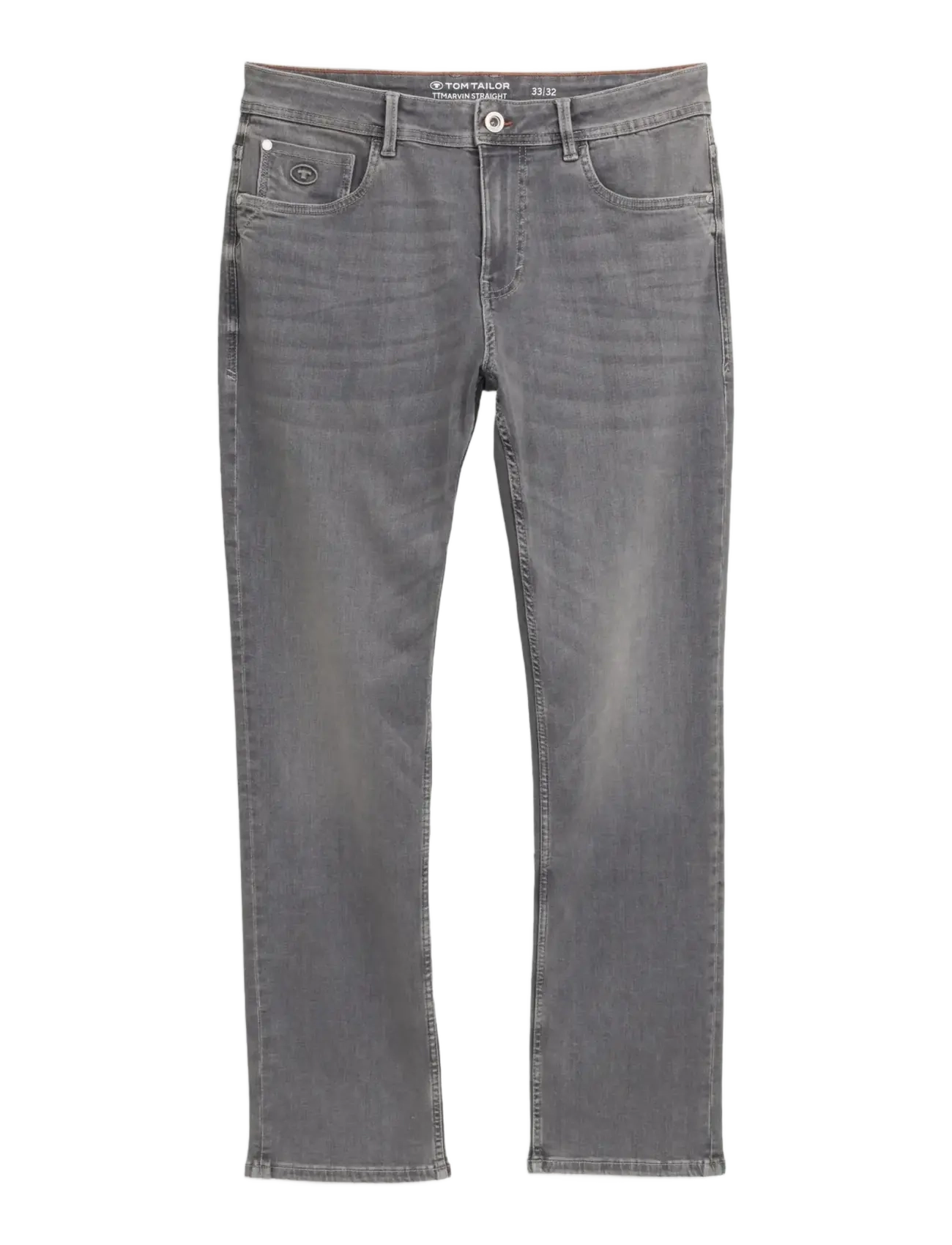 Tom Tailor TTMARVIN STRAIGHT - Jeans - GREY DENIM / grey