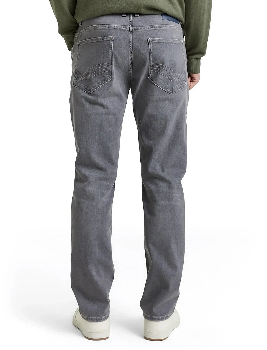 Tom Tailor - TTMARVIN STRAIGHT - klassikalised teksad - grey denim - 2