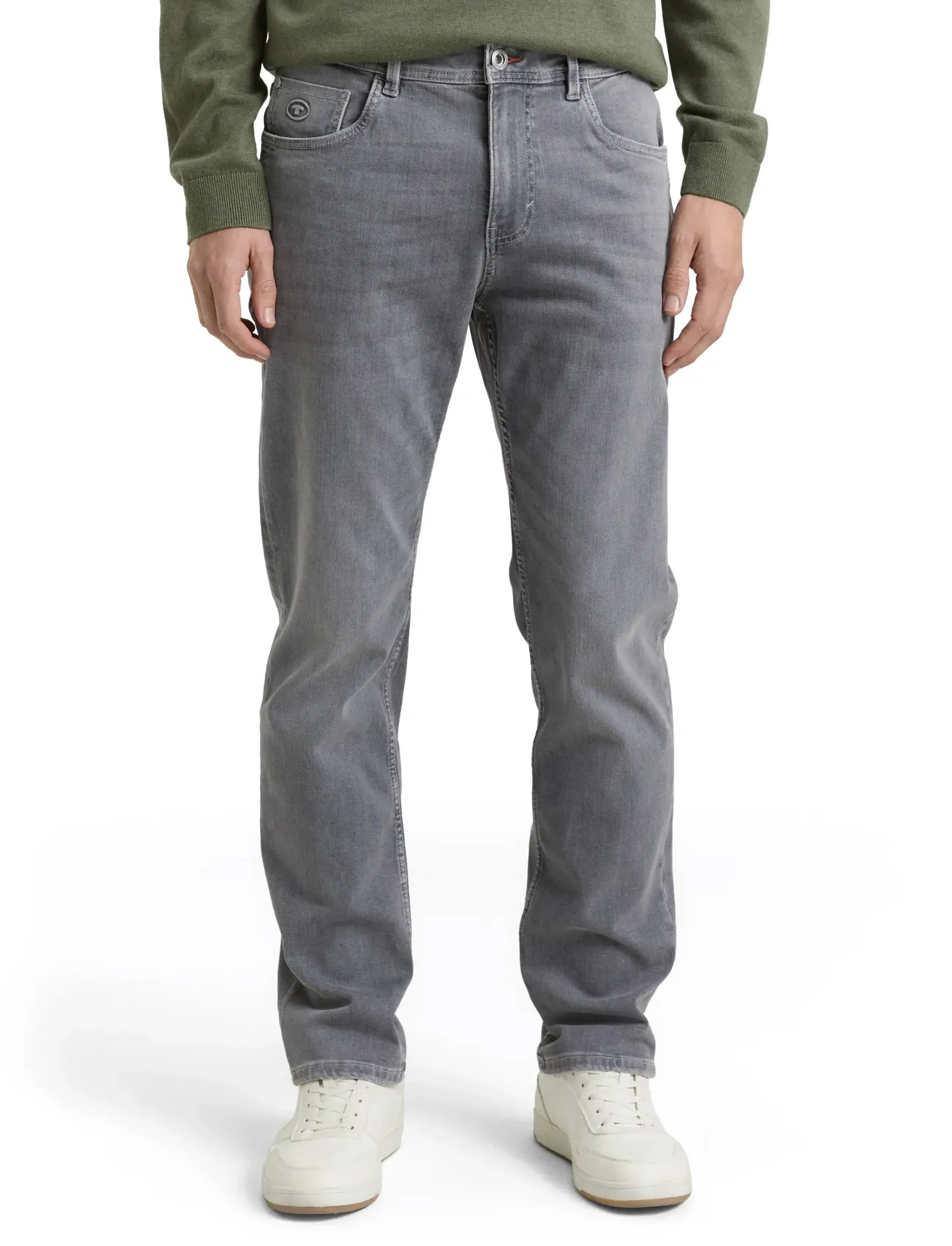 Tom Tailor - TTMARVIN STRAIGHT - regular jeans - grey denim - 3