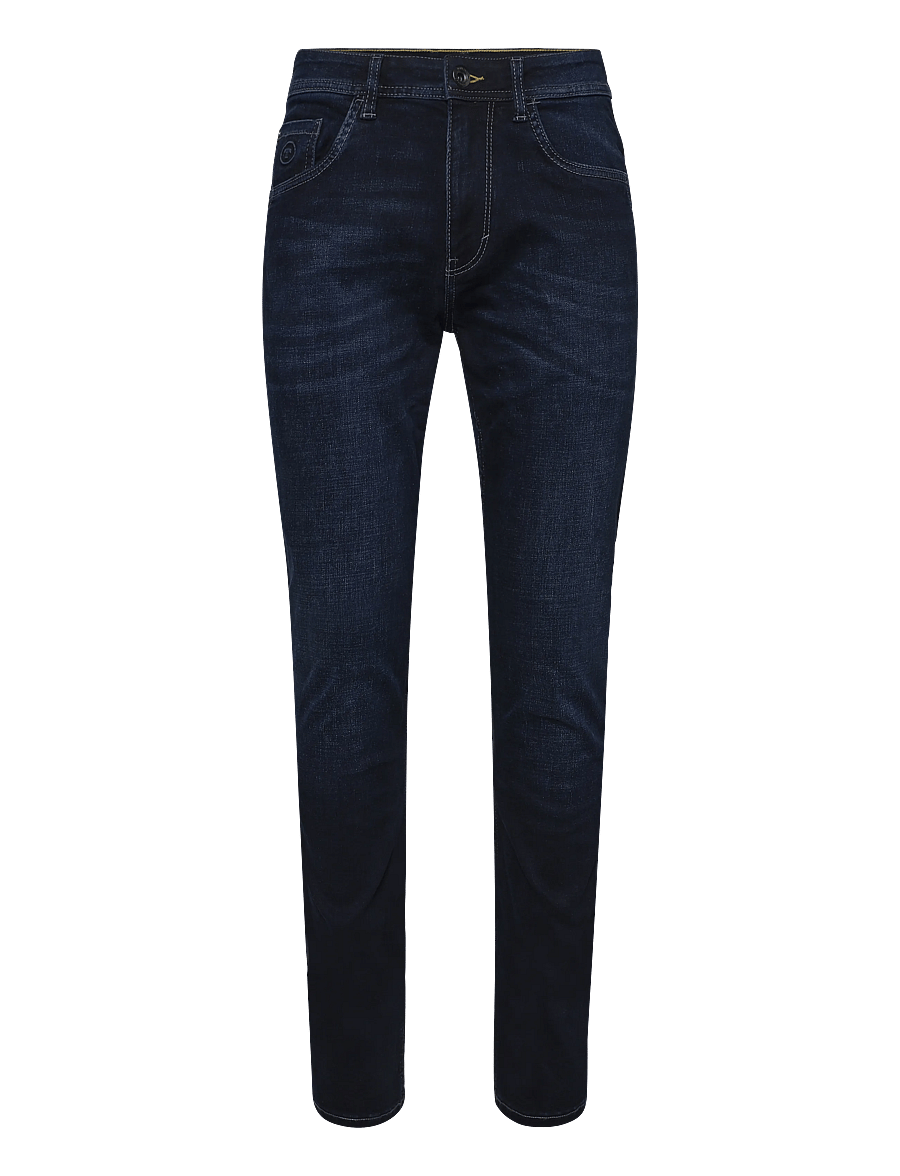 Tom Tailor - TTJOSH REGULAR - regular jeans - used dark blue black denim - 1