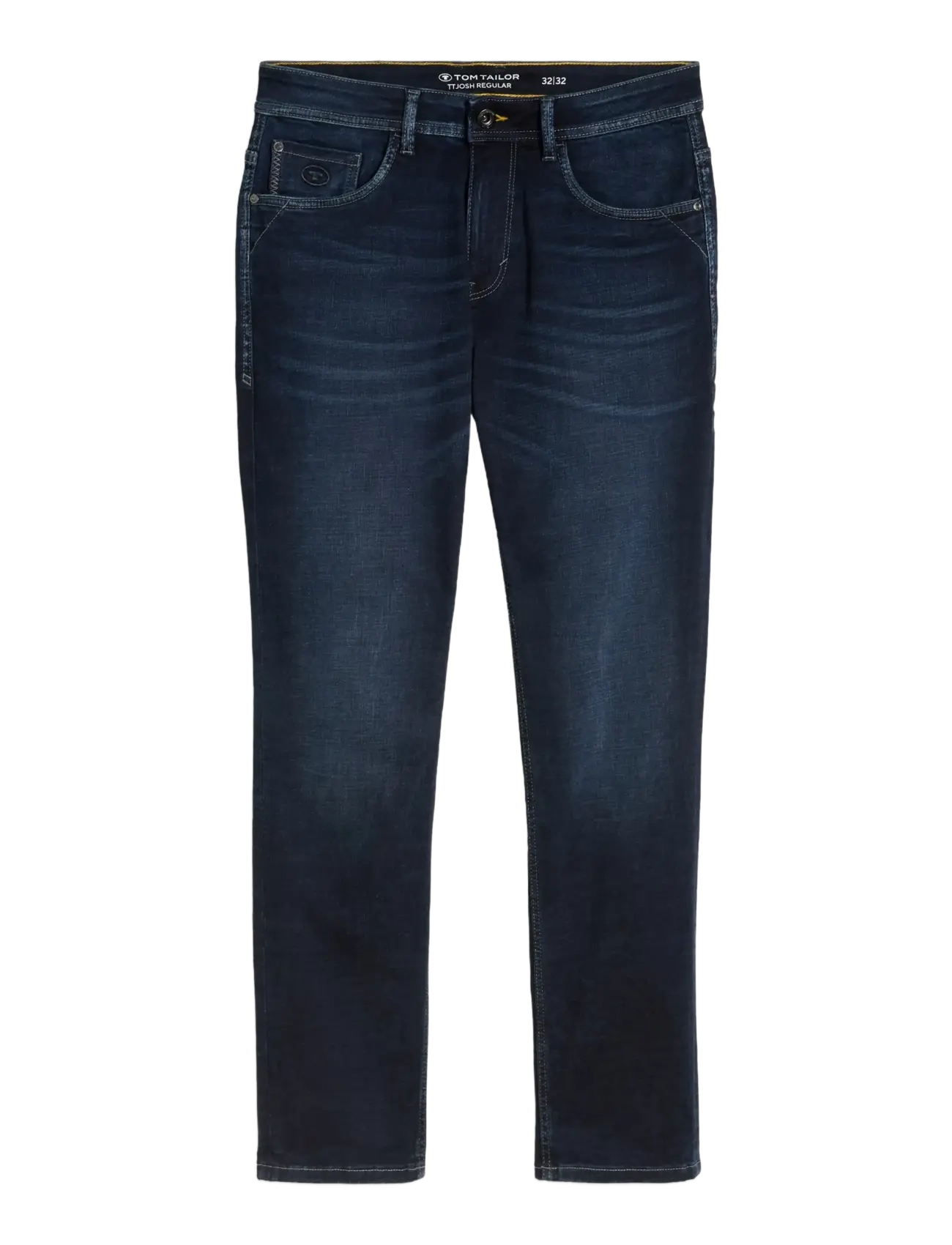 Tom Tailor TTJOSH REGULAR - New arrivals - USED DARK BLUE BLACK DENIM / navy