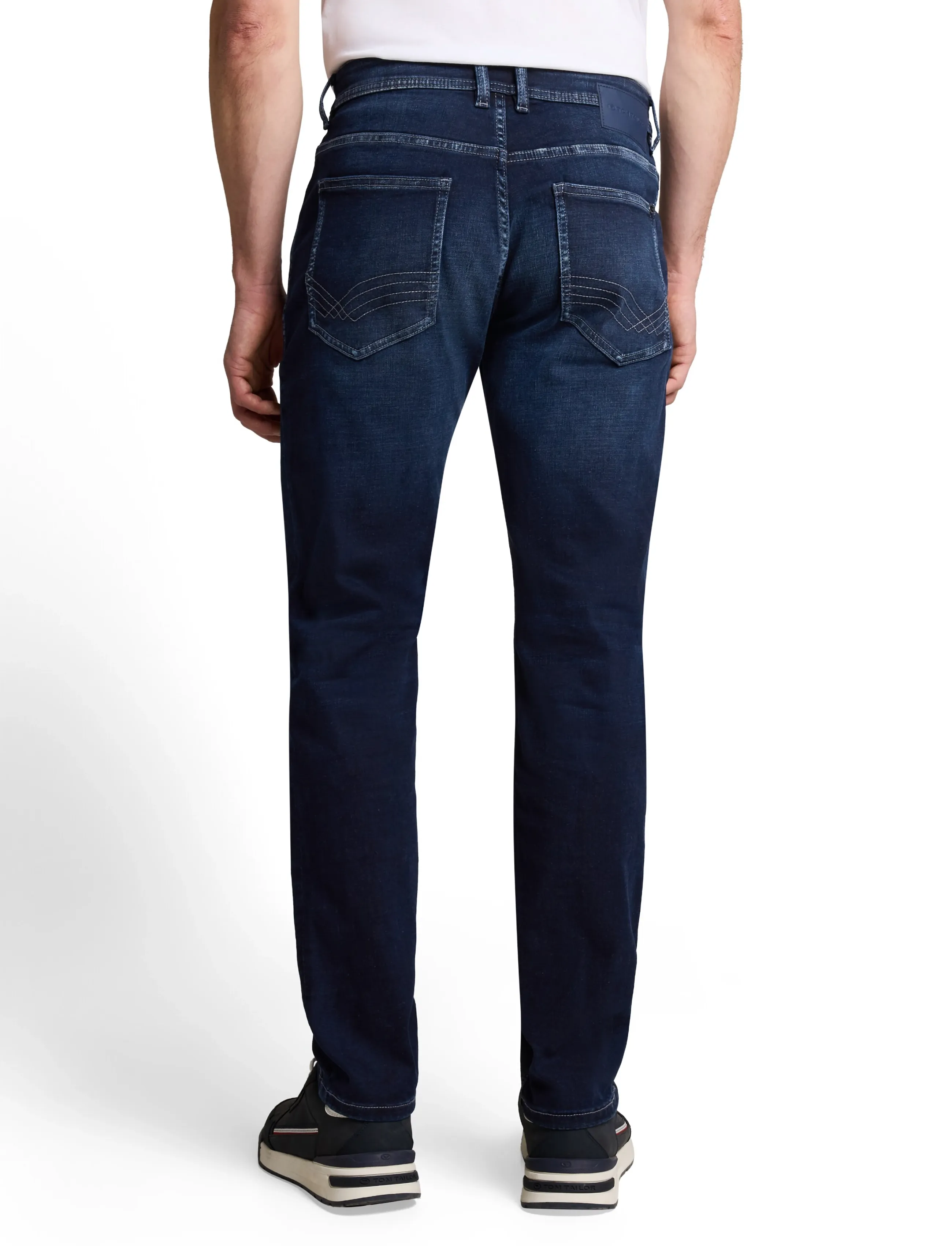 Tom Tailor - TTJOSH REGULAR - regular jeans - used dark blue black denim - 2