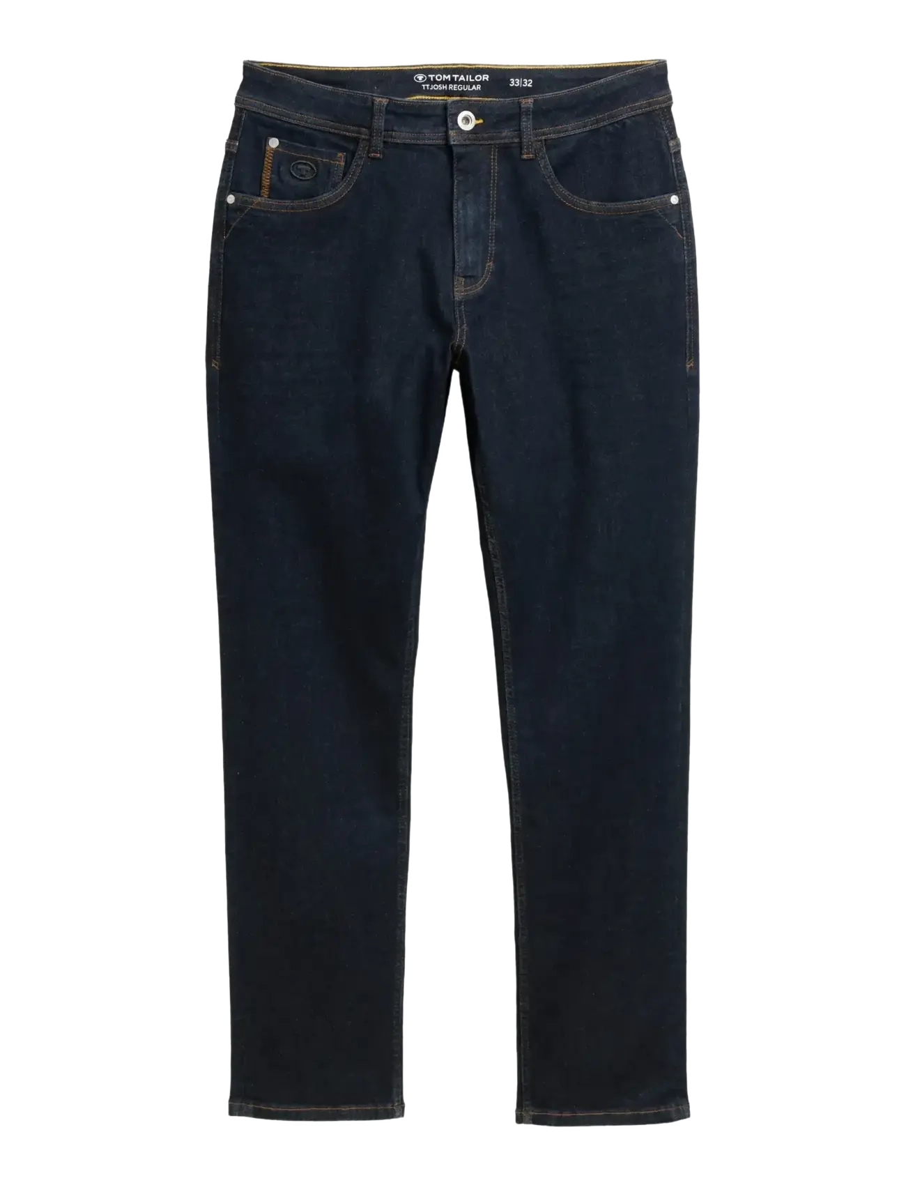 Tom Tailor TTJOSH REGULAR - Näytä kaikki - RINSED BLUE DENIM / navy