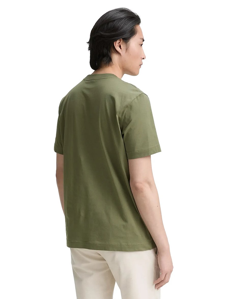 Tom Tailor - doublepack t-shirt, packaging - kortärmade t-shirts - oak leaf green - 2