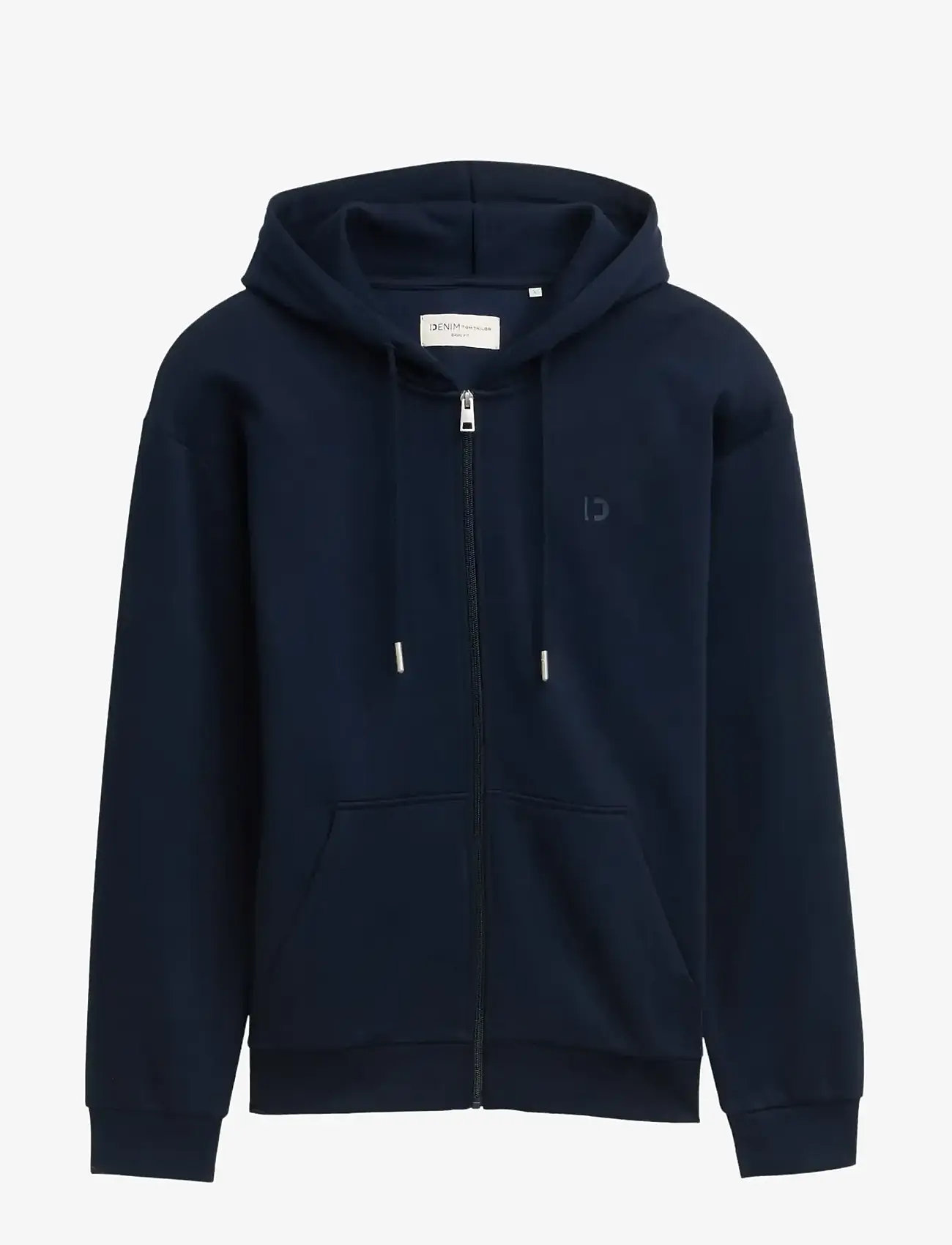 Tom Tailor - sweat hoodie jacket - forårsjakker - sky captain blue - 1