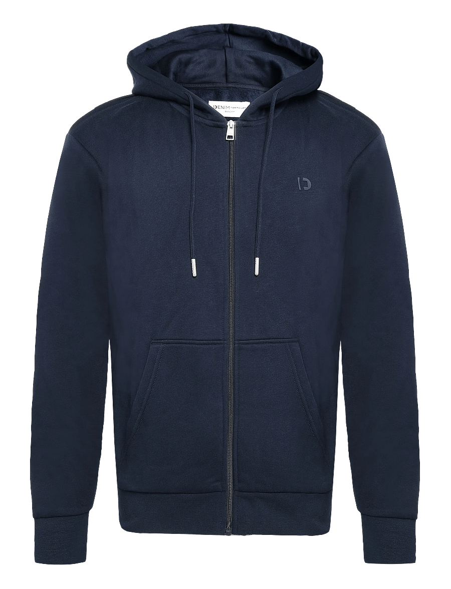 Tom Tailor - sweat hoodie jacket - vestes d’automne - sky captain blue - 1