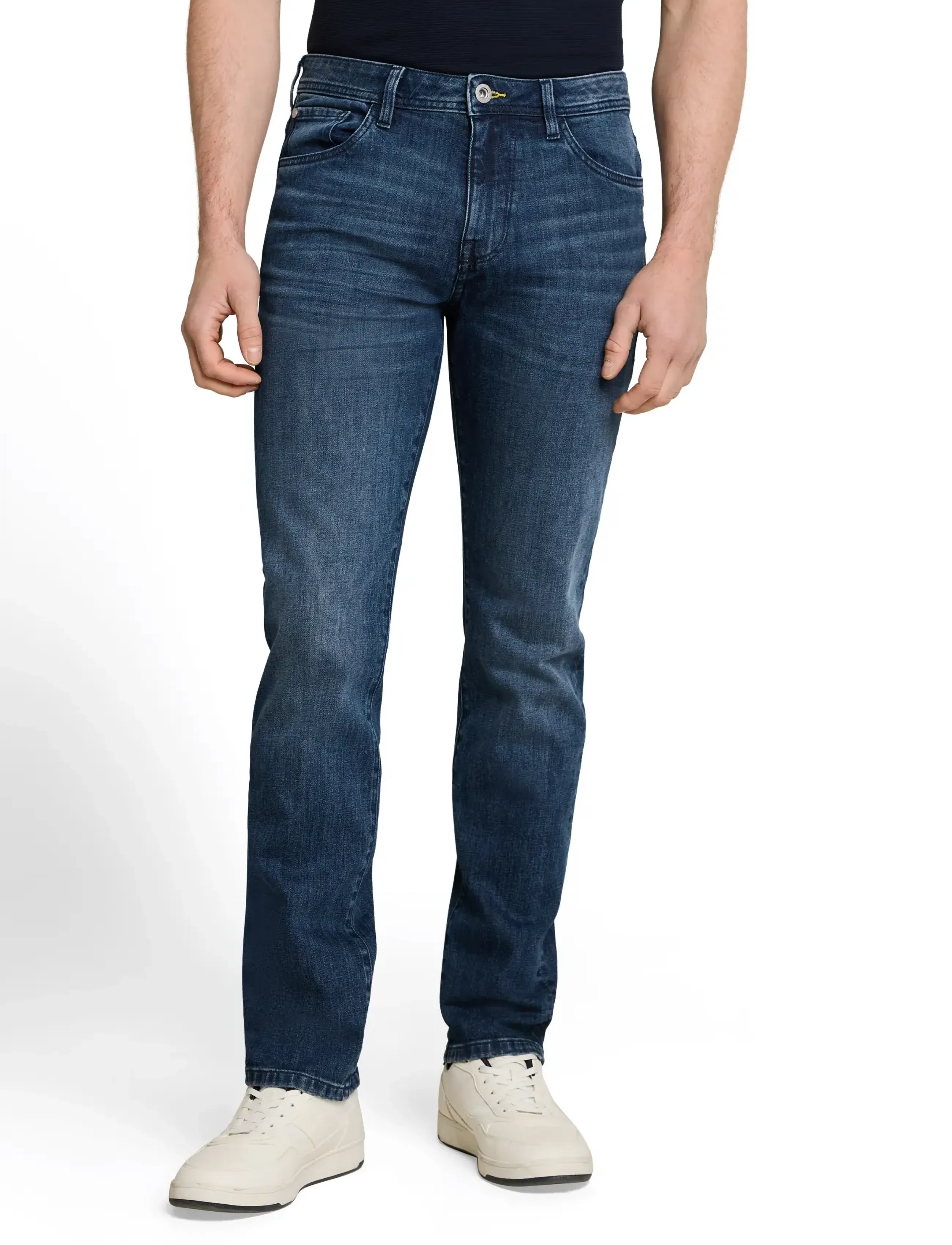 Tom Tailor - TTJOSH REGULAR - normale jeans - mid stone bright blue denim - 4