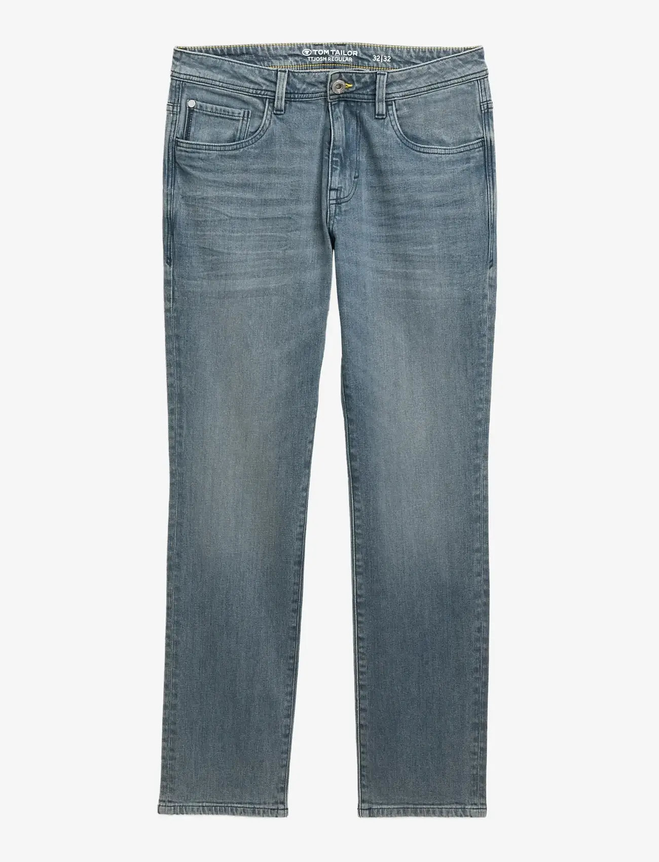 Tom Tailor - TTJOSH REGULAR - bukser & jeans - mid stone blue grey denim - 0