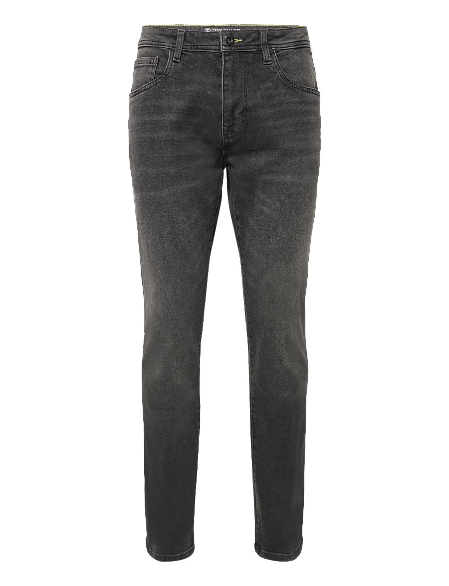 Tom Tailor - TTJOSH REGULAR - regular jeans - used dark stone grey denim - 1