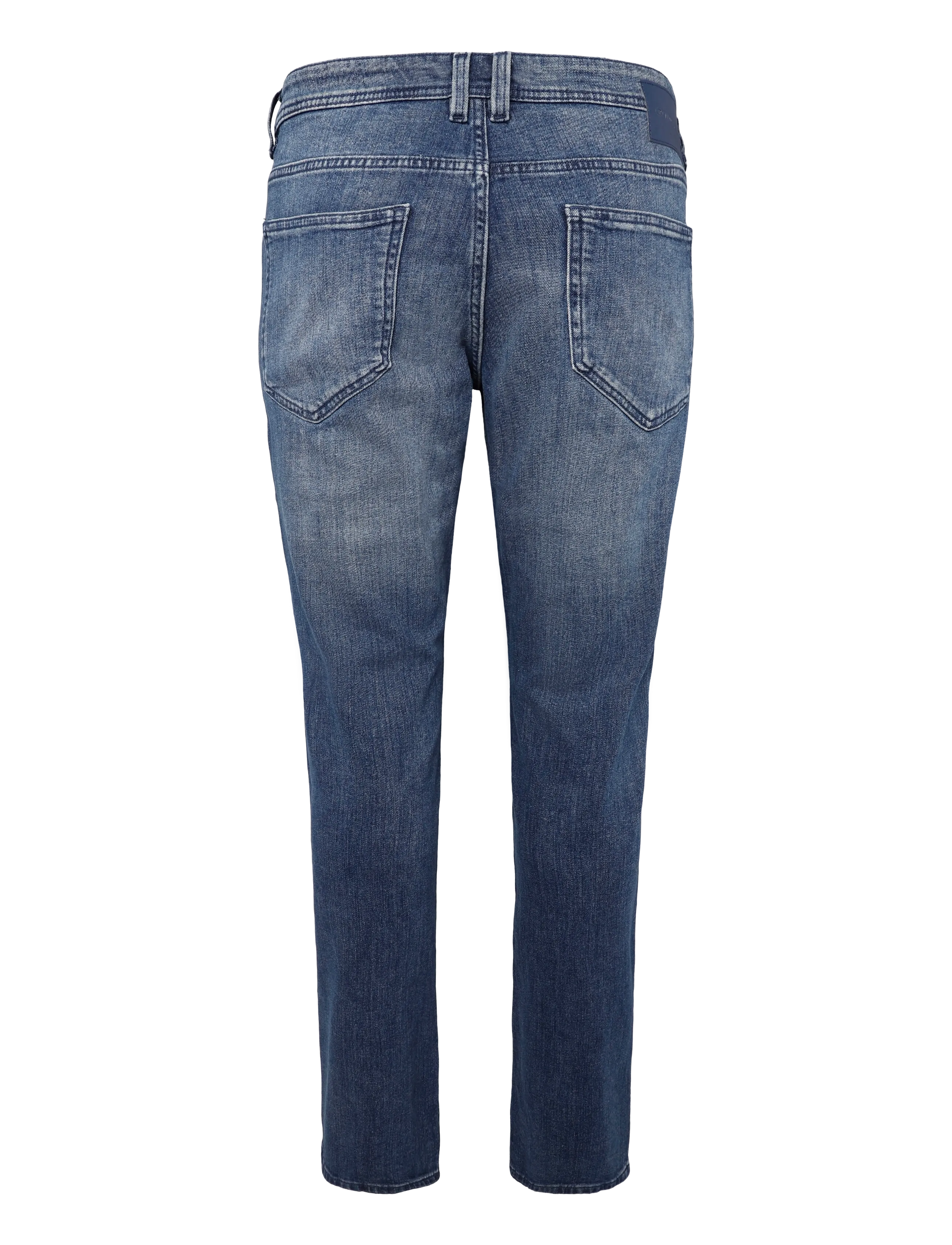 Tom Tailor - TTMARVIN STRAIGHT - regular jeans - mid stone bright blue denim - 2