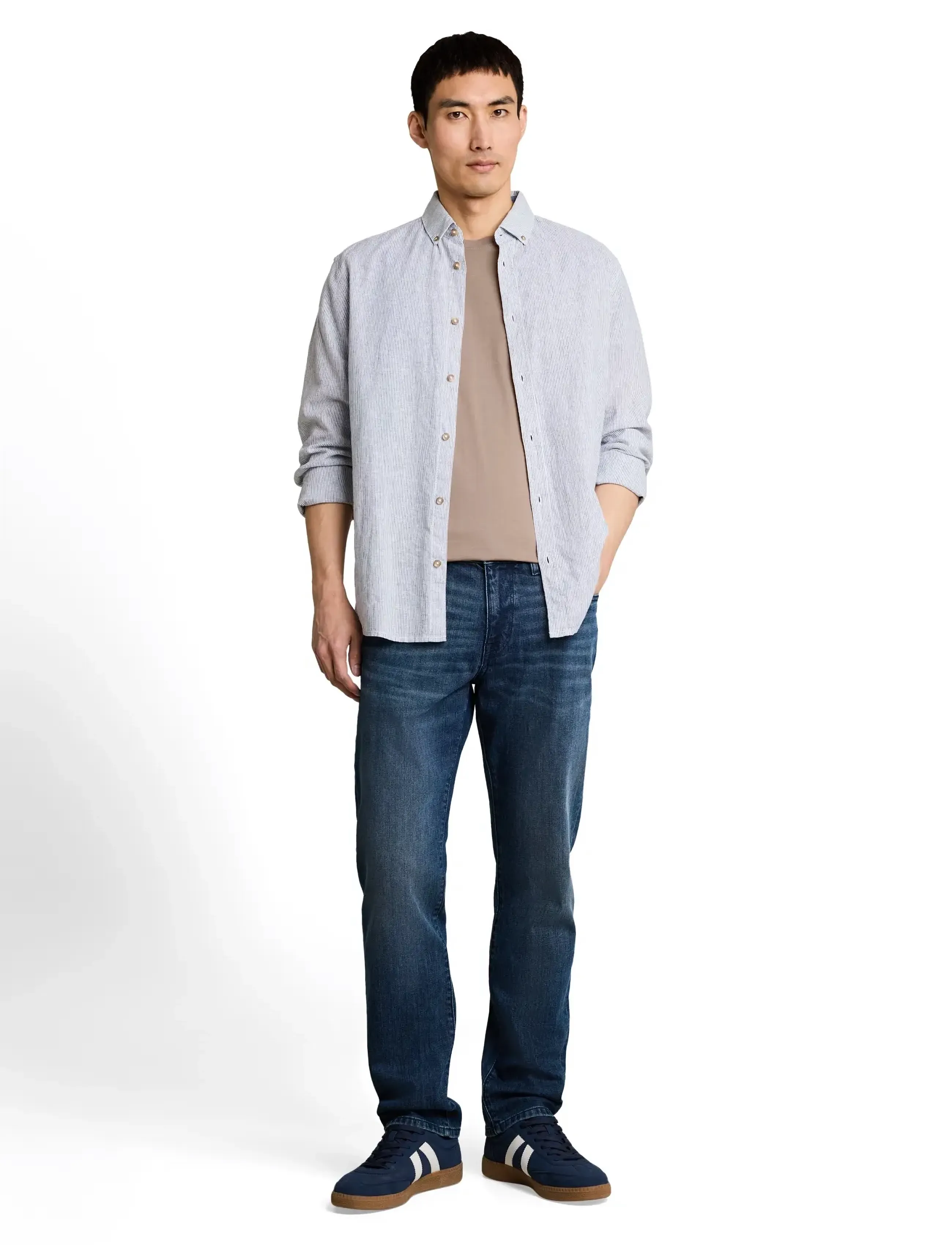 Tom Tailor Ttmarvin Straight, 32 x 32, Jeans, Blau - Regular, Männerswear