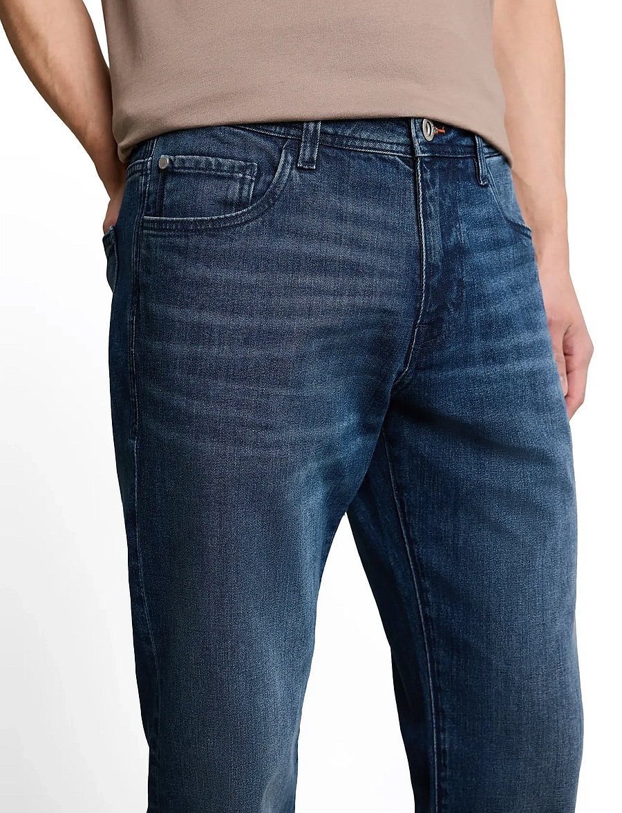 Tom Tailor - TTMARVIN STRAIGHT - regular jeans - mid stone bright blue denim - 5