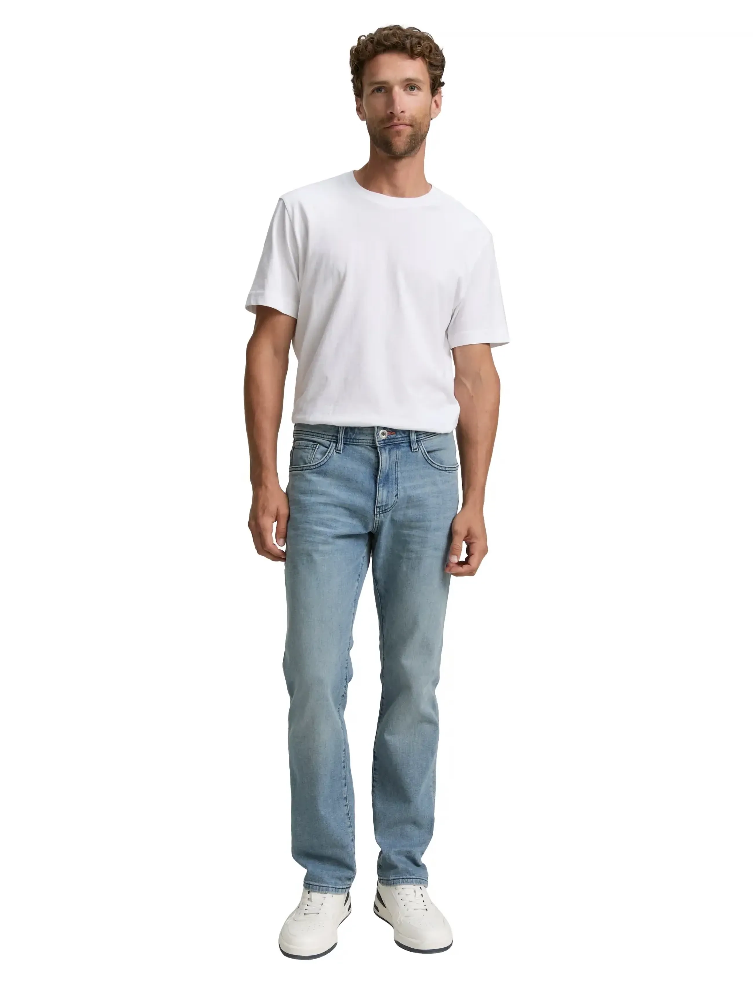 Tom Tailor TTMARVIN STRAIGHT - Regular jeans - STONE BLUE DENIM / blue