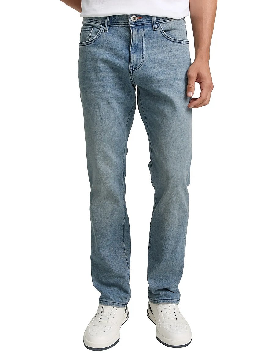 Tom Tailor - TTMARVIN STRAIGHT - regular jeans - stone blue denim - 4