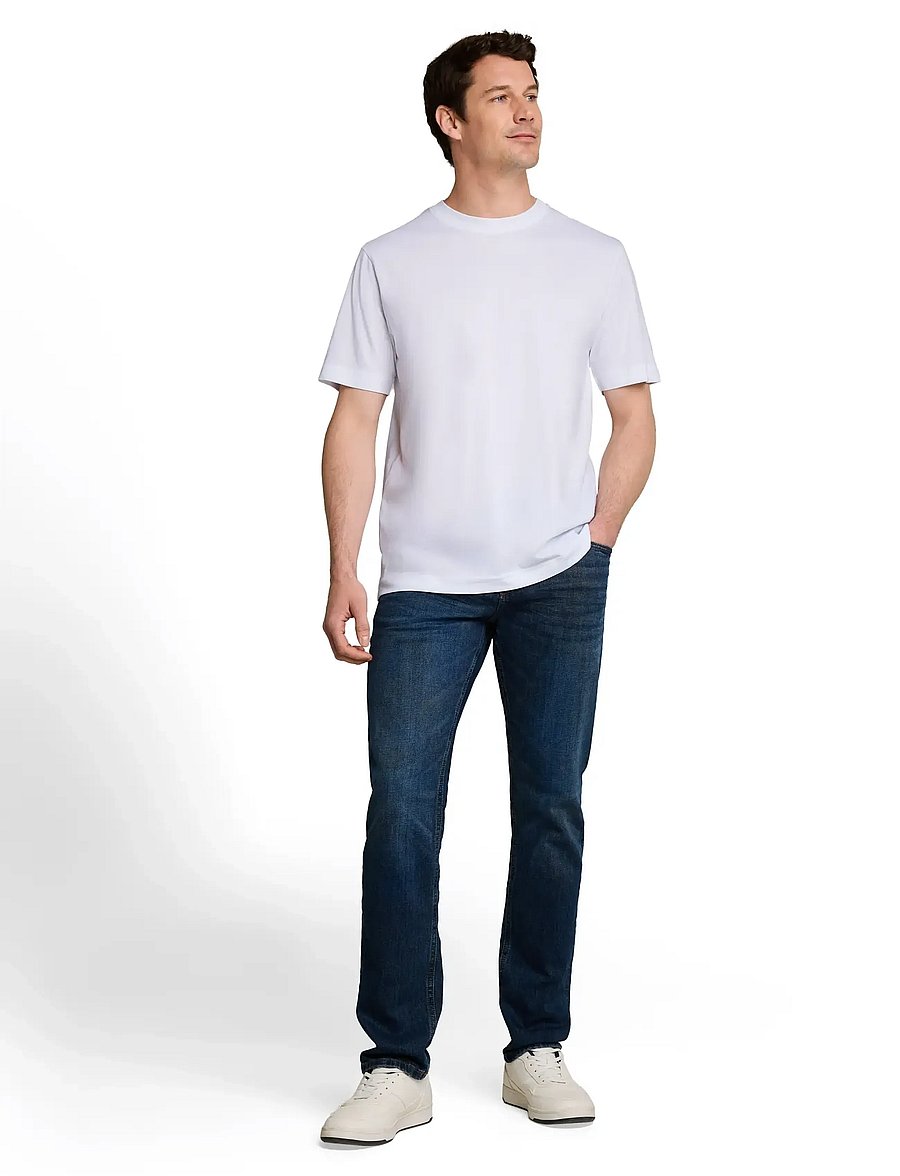 Tom Tailor - double pack crew neck tee - kurzärmelige t-shirts - light grey melange - 0