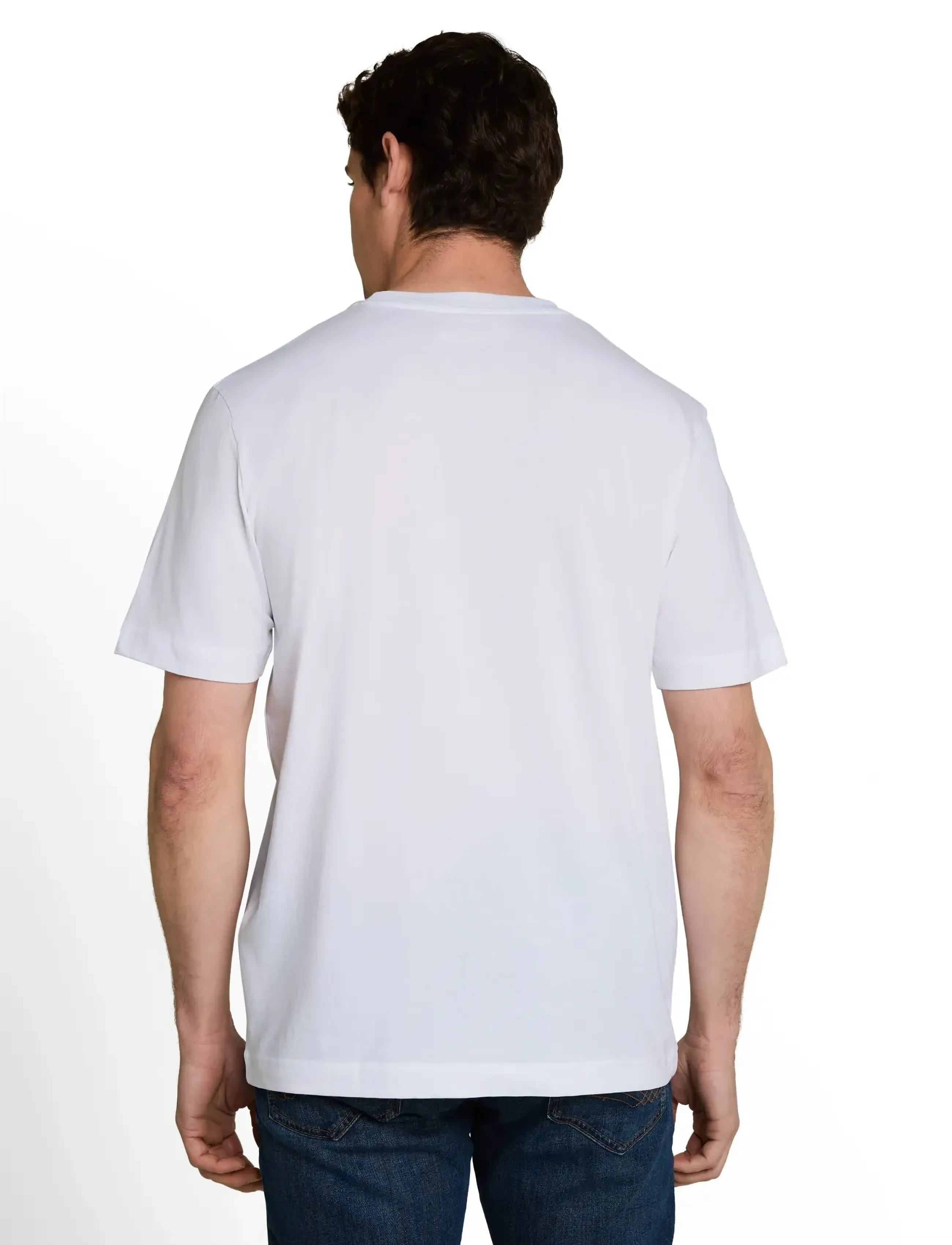 Tom Tailor - double pack crew neck tee - kurzärmelig - light grey melange - 2