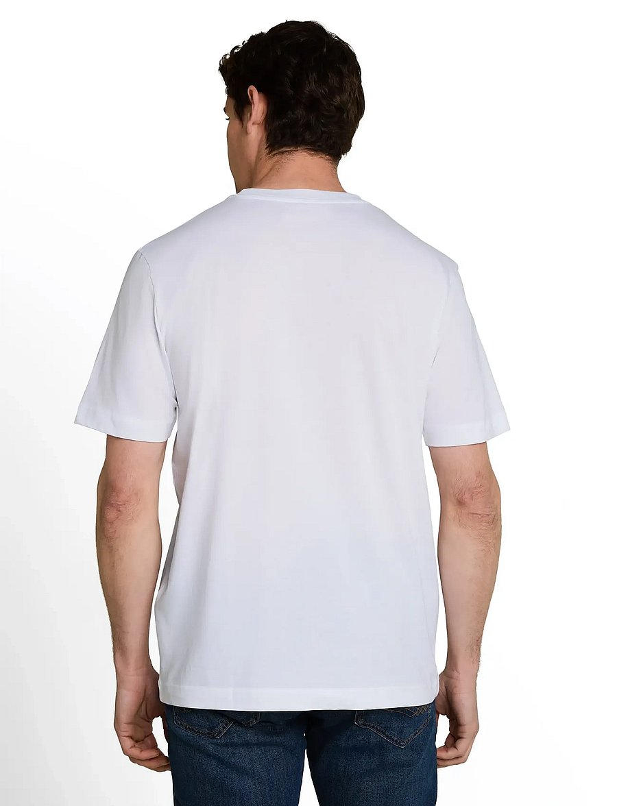Tom Tailor - double pack crew neck tee - kurzärmelige t-shirts - light grey melange - 2