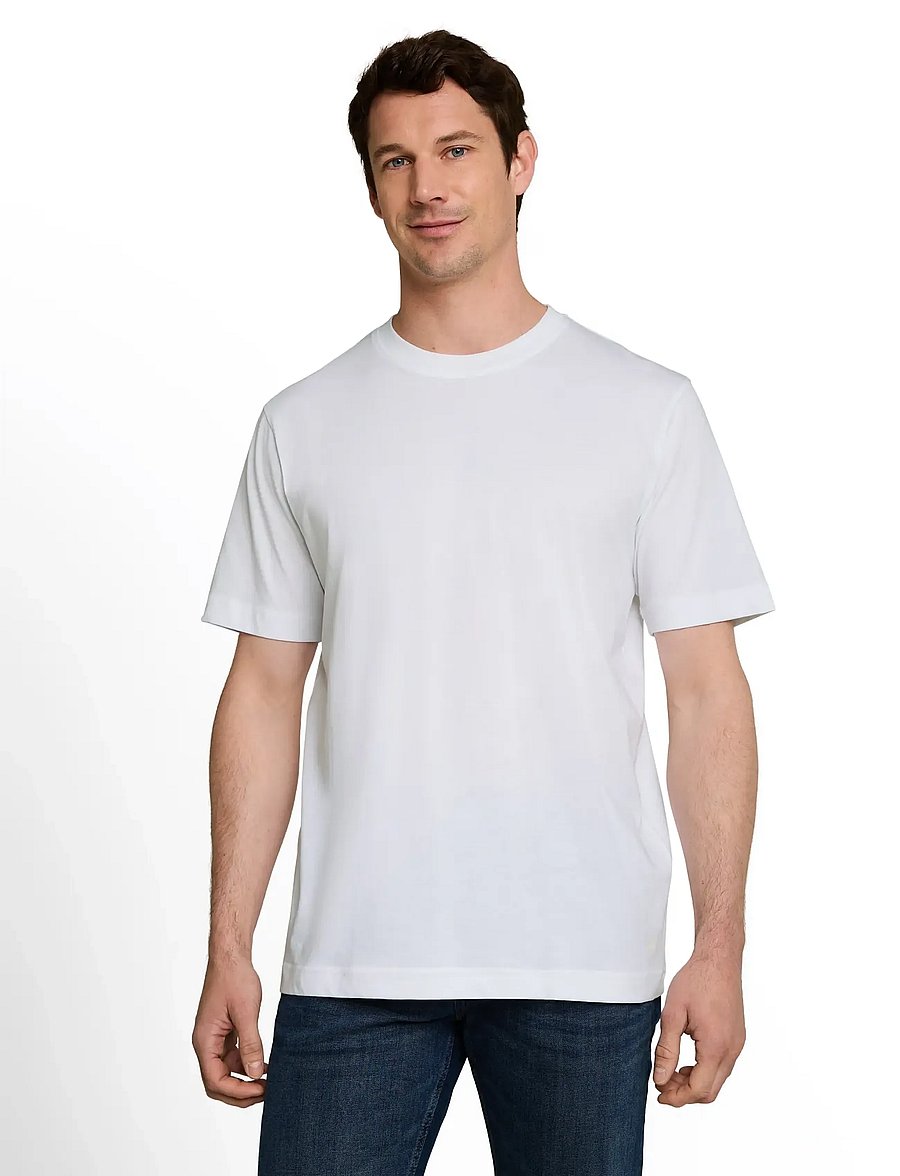 Tom Tailor - double pack crew neck tee - kurzärmelige t-shirts - light grey melange - 4