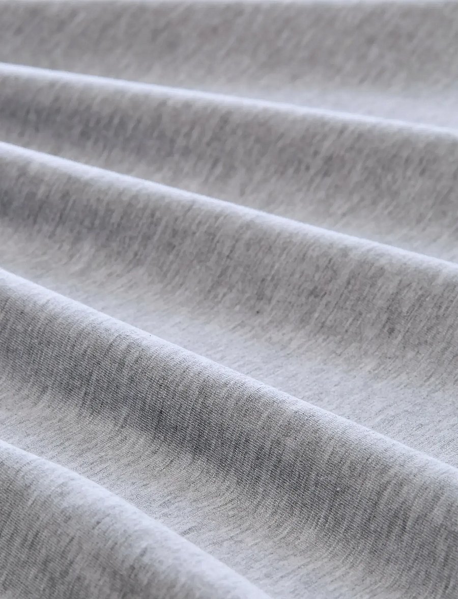 Tom Tailor - double pack crew neck tee - kurzärmelige t-shirts - light grey melange - 5