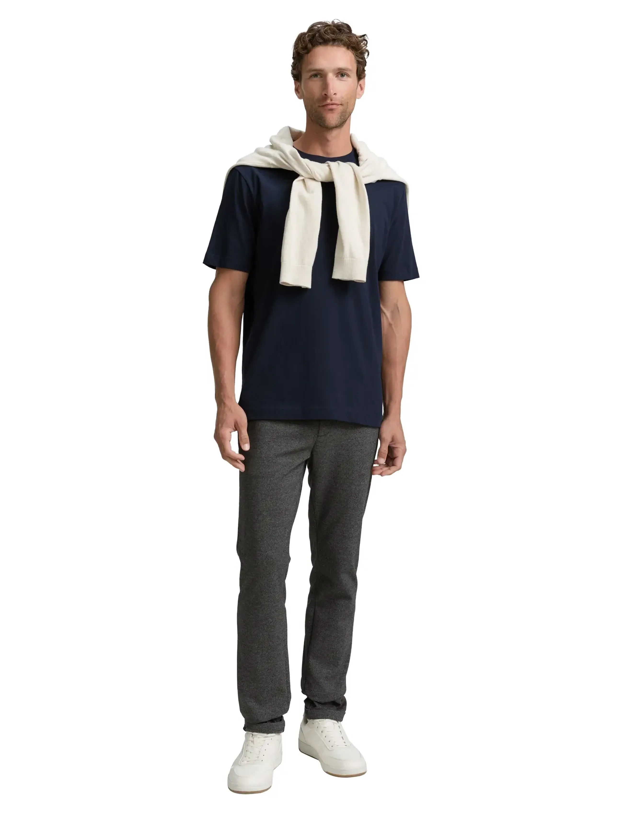 Tom Tailor double pack crew neck tee - Frühlingsgarderobe - SKY CAPTAIN BLUE / navy