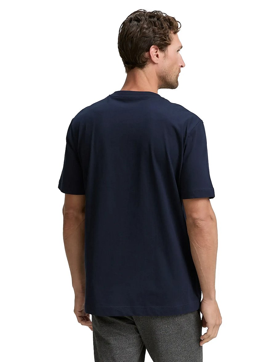 Tom Tailor - double pack crew neck tee - kurzärmelige t-shirts - sky captain blue - 2