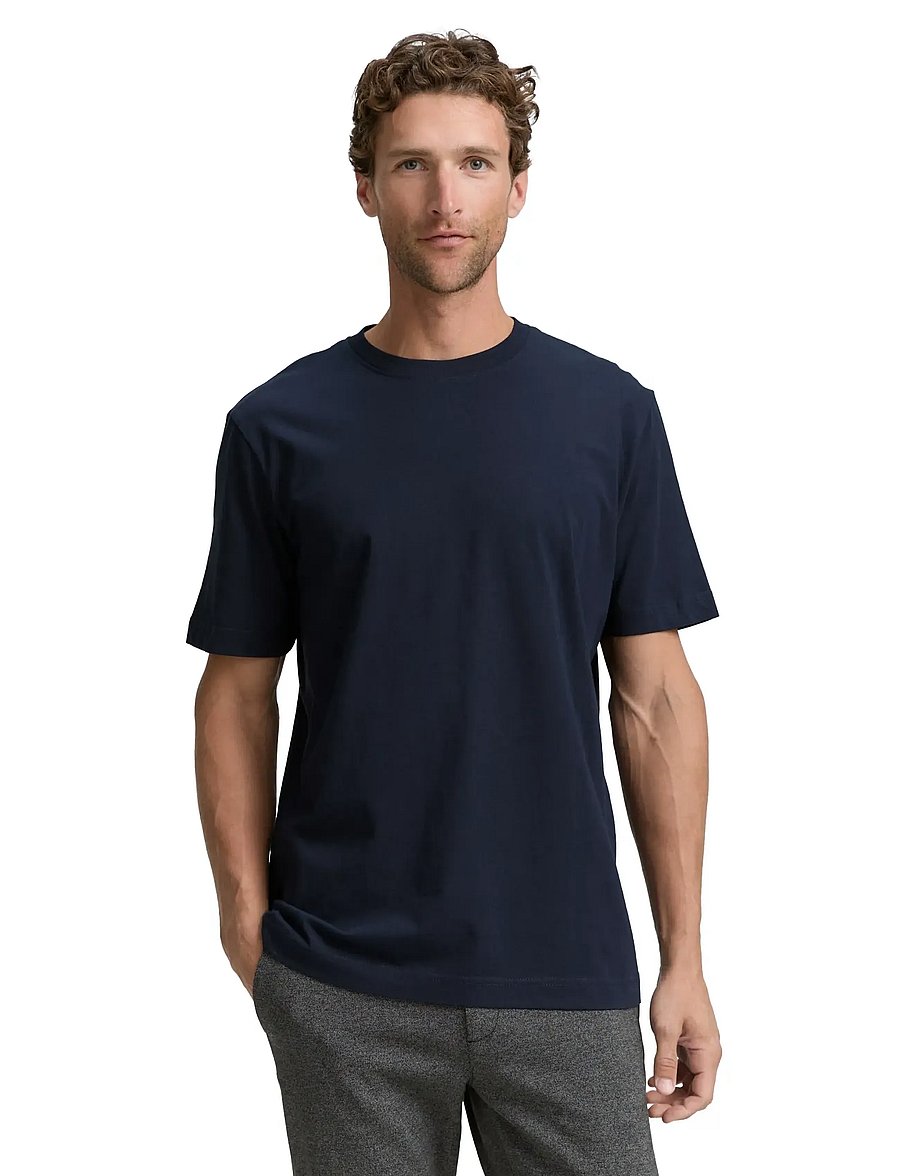Tom Tailor - double pack crew neck tee - kurzärmelige t-shirts - sky captain blue - 3