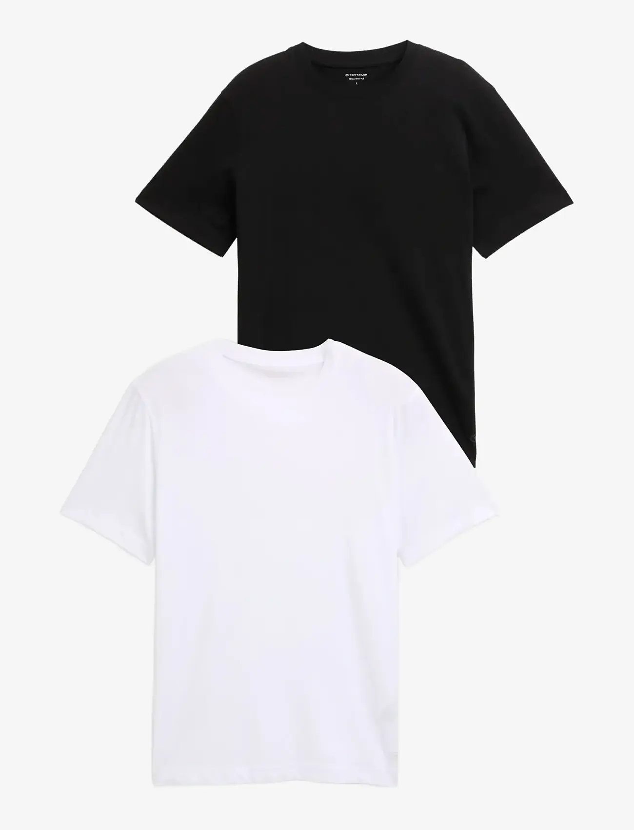 Tom Tailor - double pack crew neck tee - madalaimad hinnad - white 2 - 1