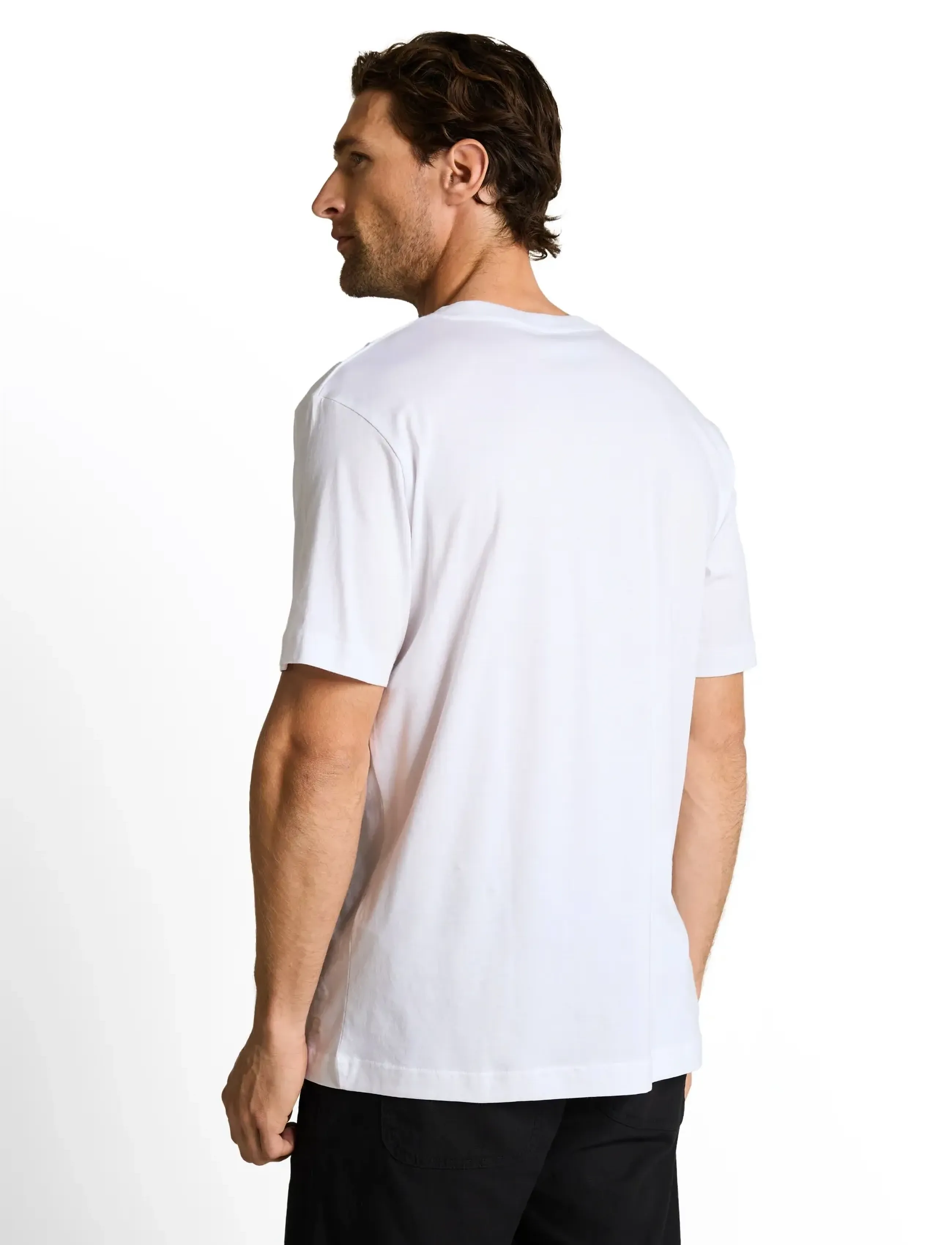 Tom Tailor - double pack v-neck tee - madalaimad hinnad - white 2 - 1