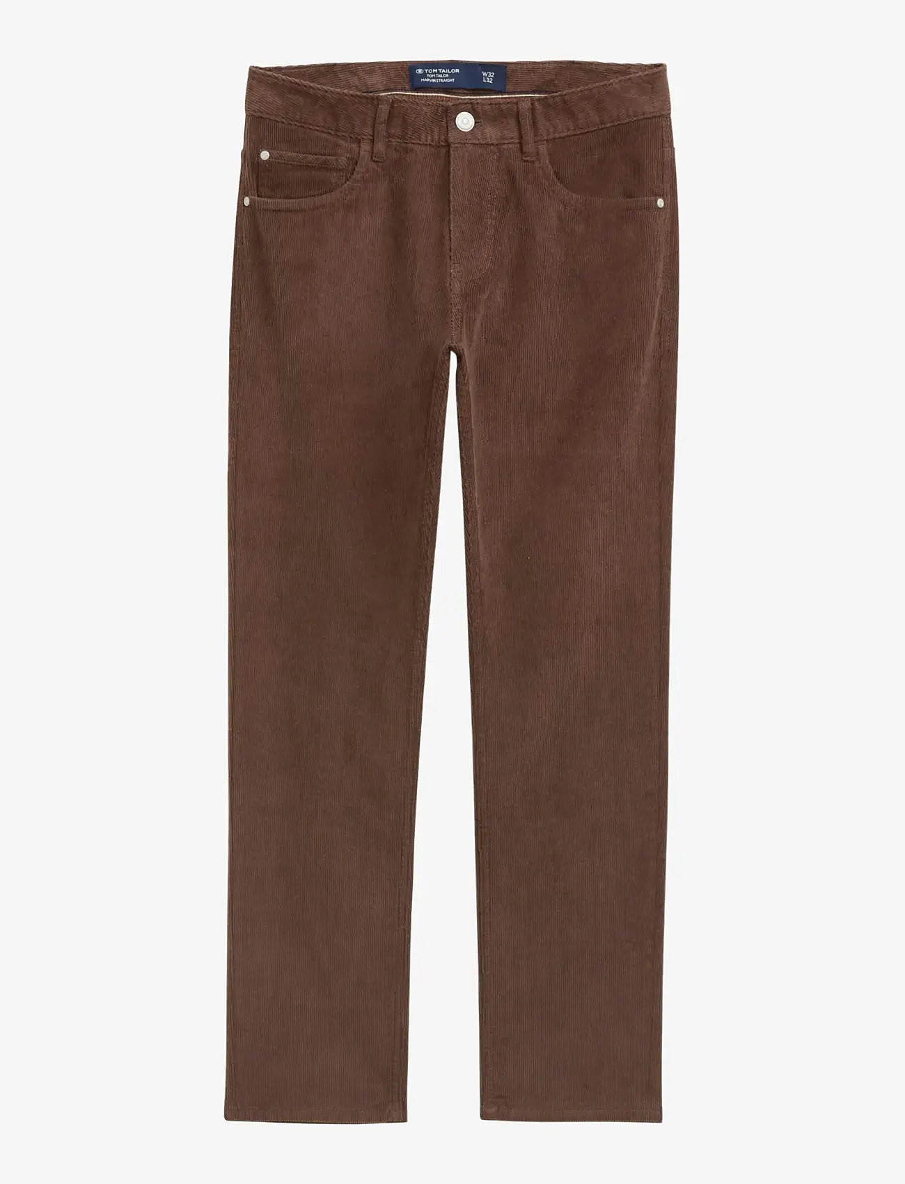 Tom Tailor - TOM TAILOR Marvin corduroy - vabaaja püksid - bag brown - 1