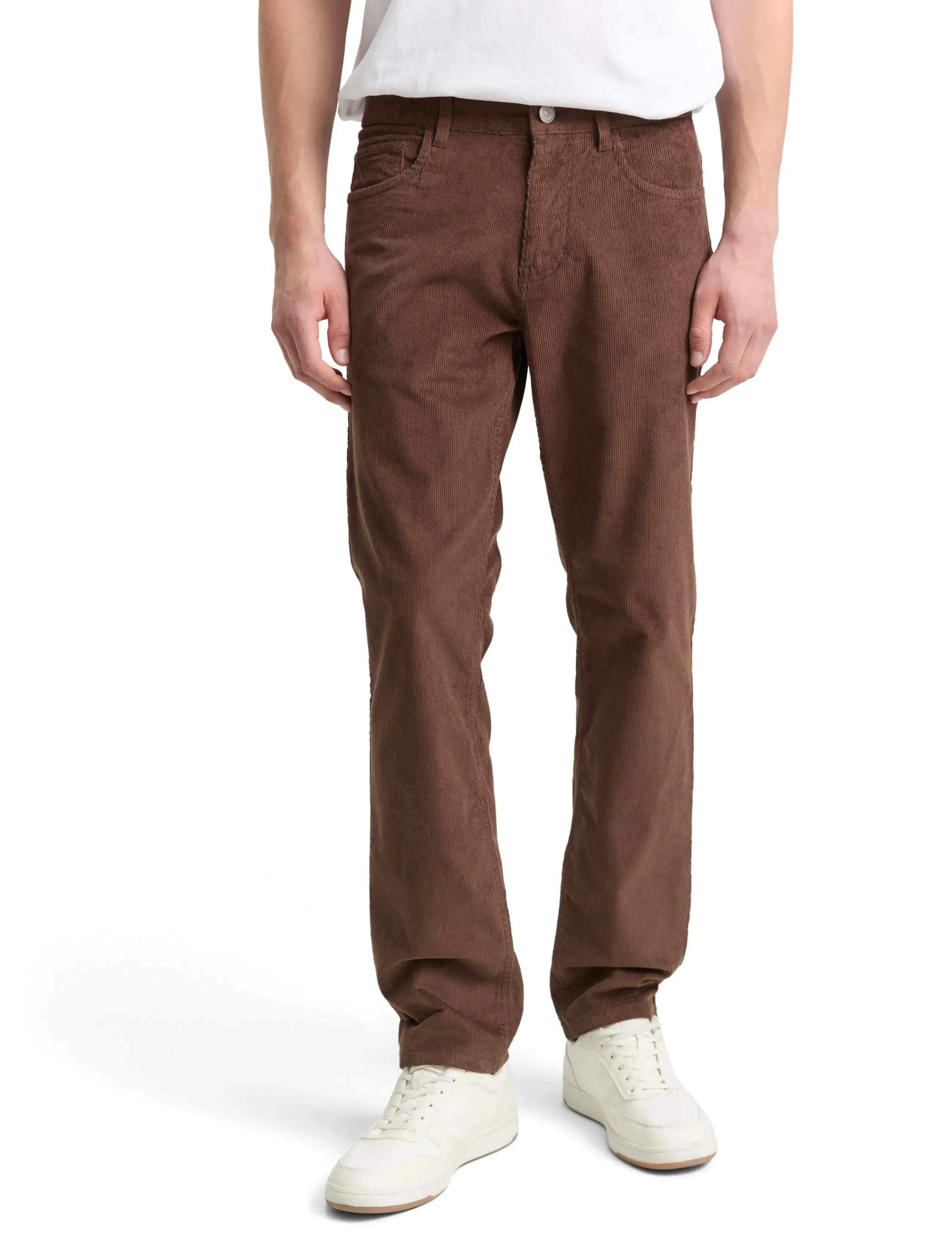 Tom Tailor Tom Tailor Marvin Corduroy, 30 x 34, Brown, Bukser > Afslappet, Herre