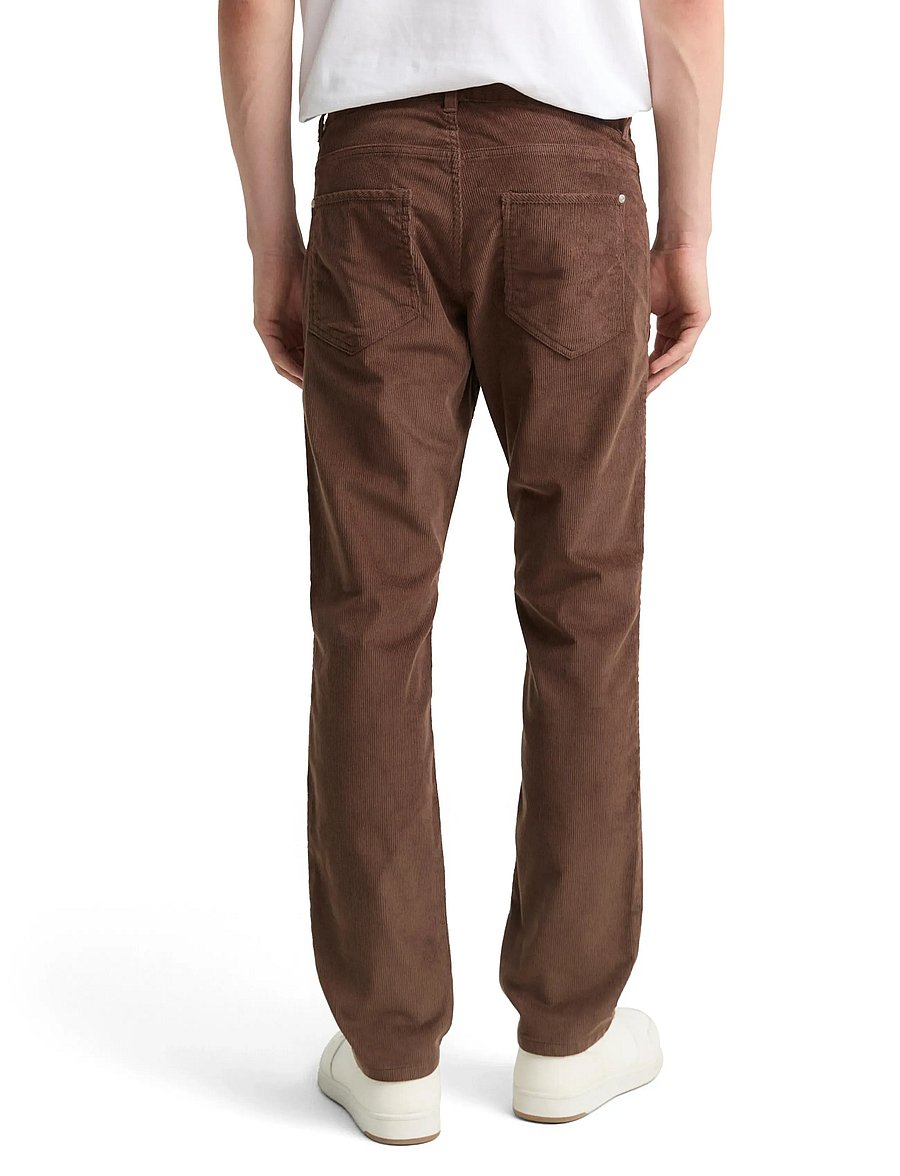 Tom Tailor - TOM TAILOR Marvin corduroy - casual byxor - bag brown - 2