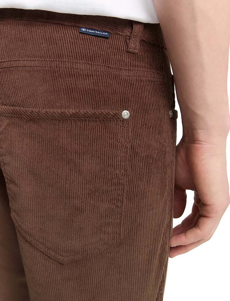 Tom Tailor - TOM TAILOR Marvin corduroy - vabaaja püksid - bag brown - 4