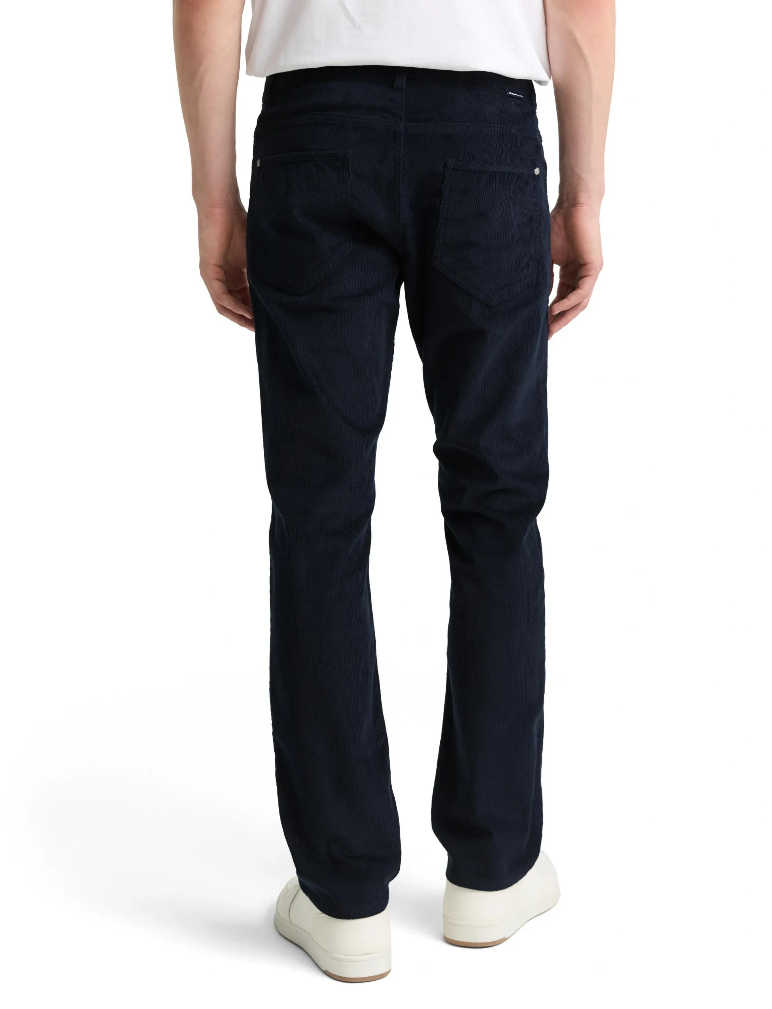 Tom Tailor - TOM TAILOR Marvin corduroy - casual byxor - sky captain blue - 2