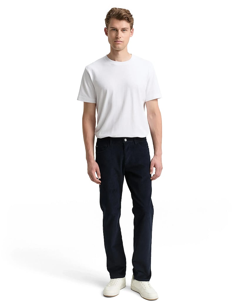 Tom Tailor - TOM TAILOR Marvin corduroy - casual bukser - sky captain blue - 3