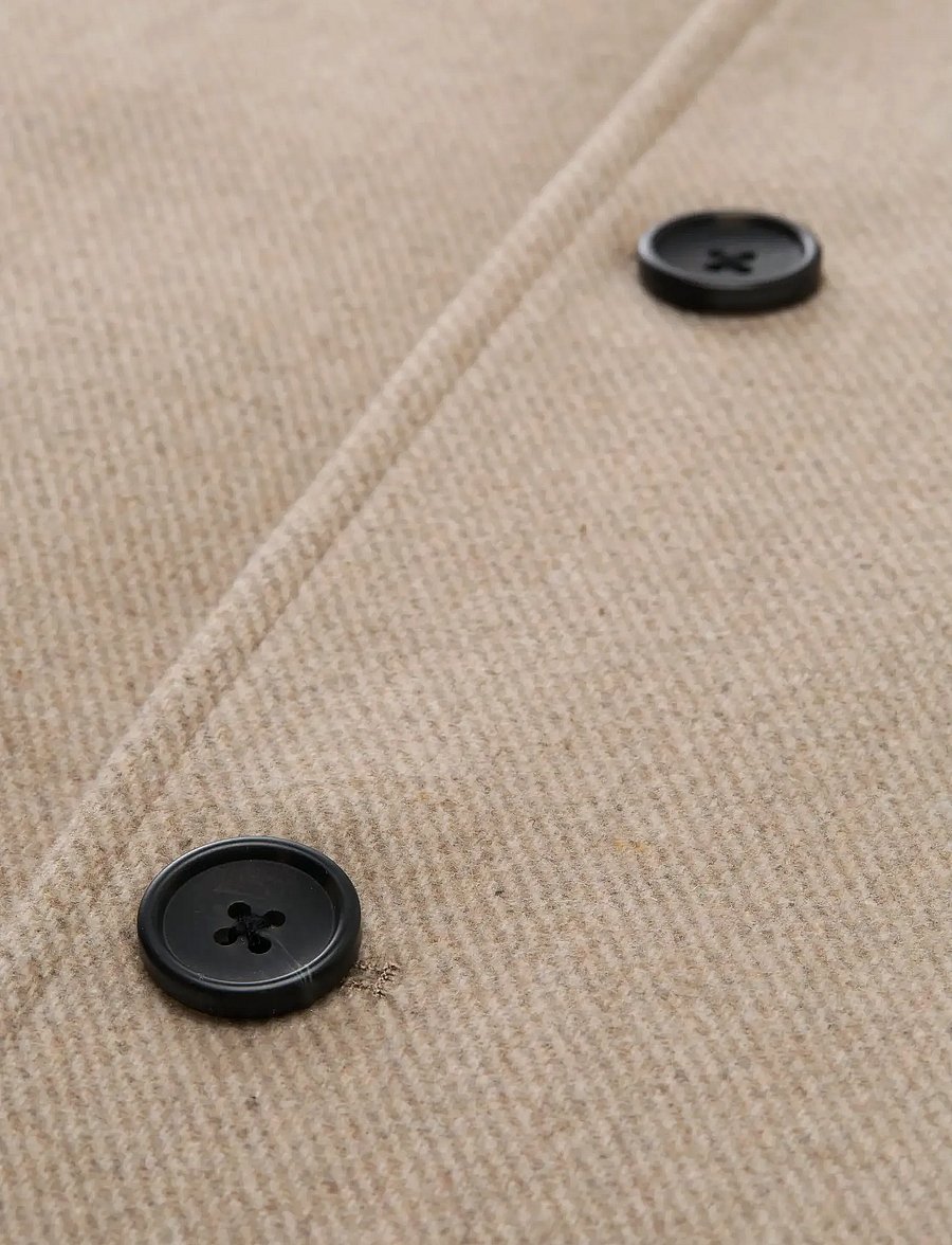 Tom Tailor - 2 in 1 wool coat - taupe wool twill - 5
