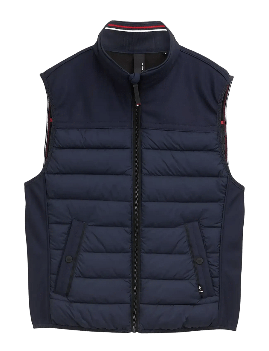 Tom Tailor - hybrid vest - westen - sky captain blue - 1