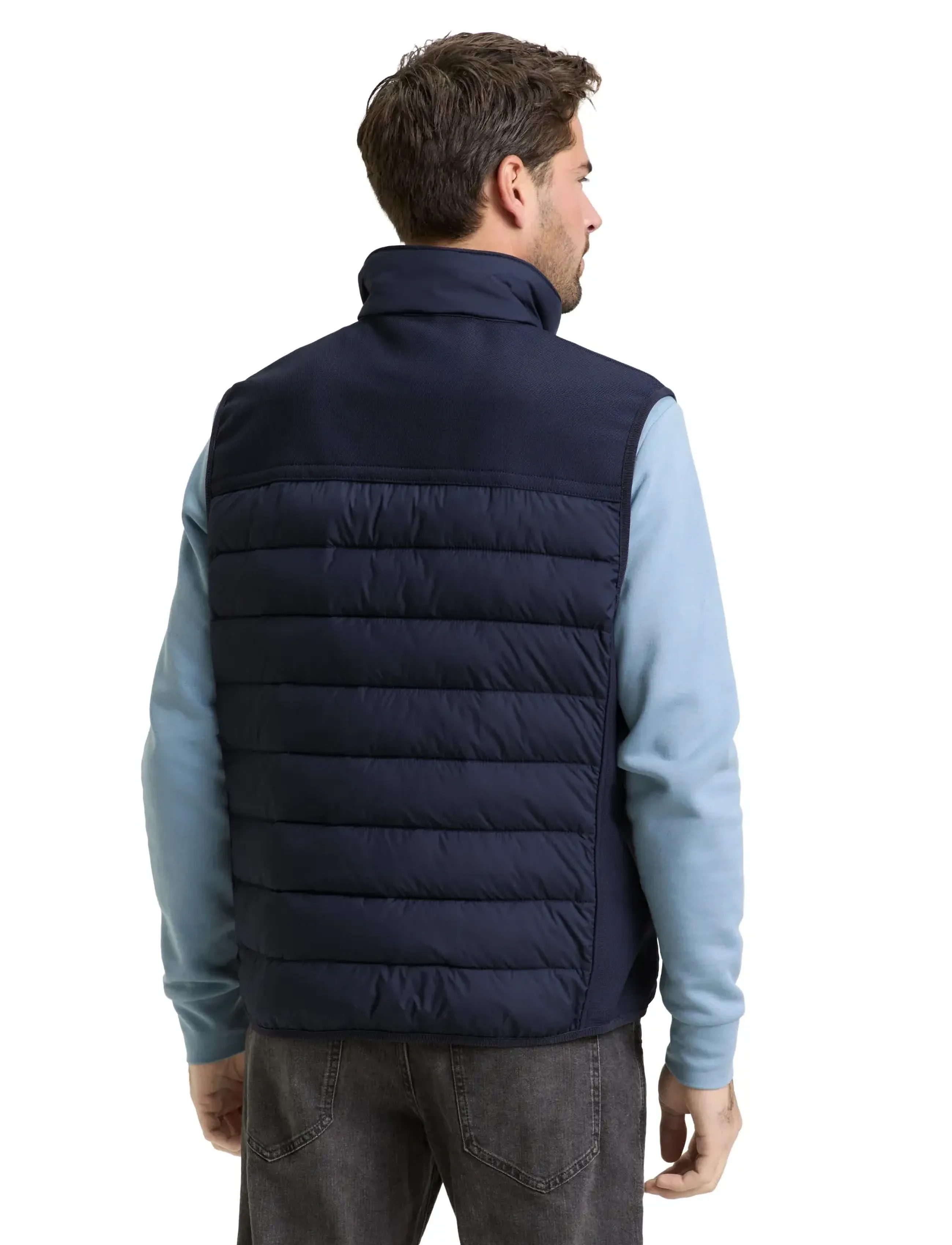 Tom Tailor - hybrid vest - vesti - sky captain blue - 2