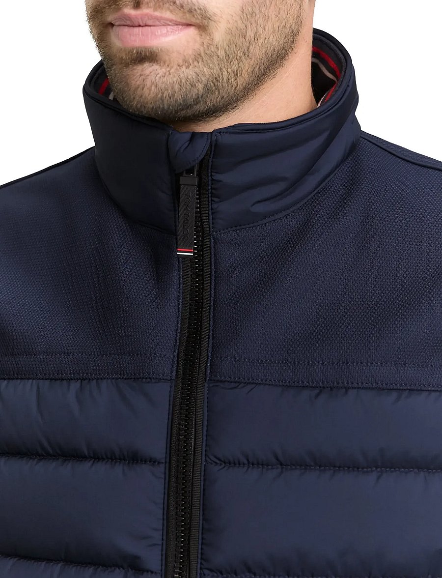 Tom Tailor - hybrid vest - westen - sky captain blue - 4