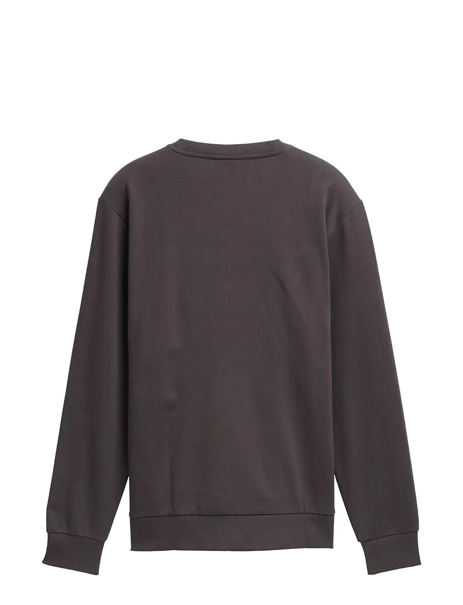 Tom Tailor - printed crew neck sweater - sweatshirts - tarmac grey - 2
