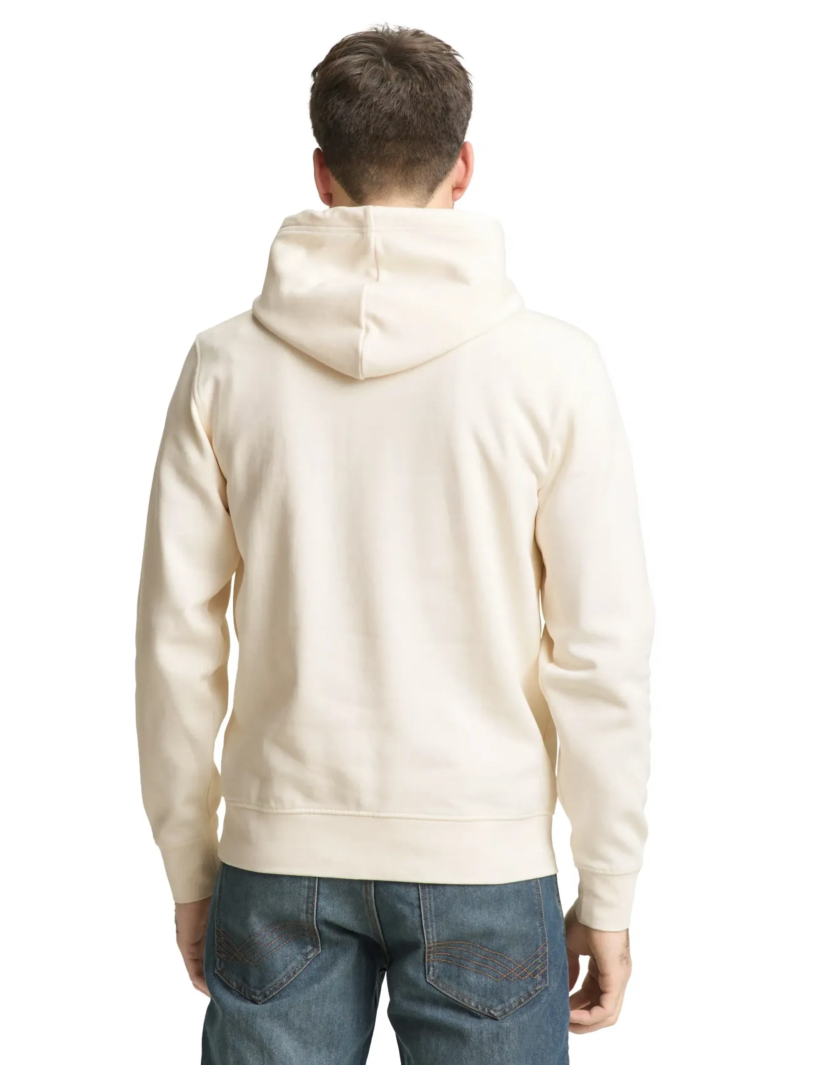 Tom Tailor - basic hoodie - džemperiai su gobtuvu - gardenia white - 2